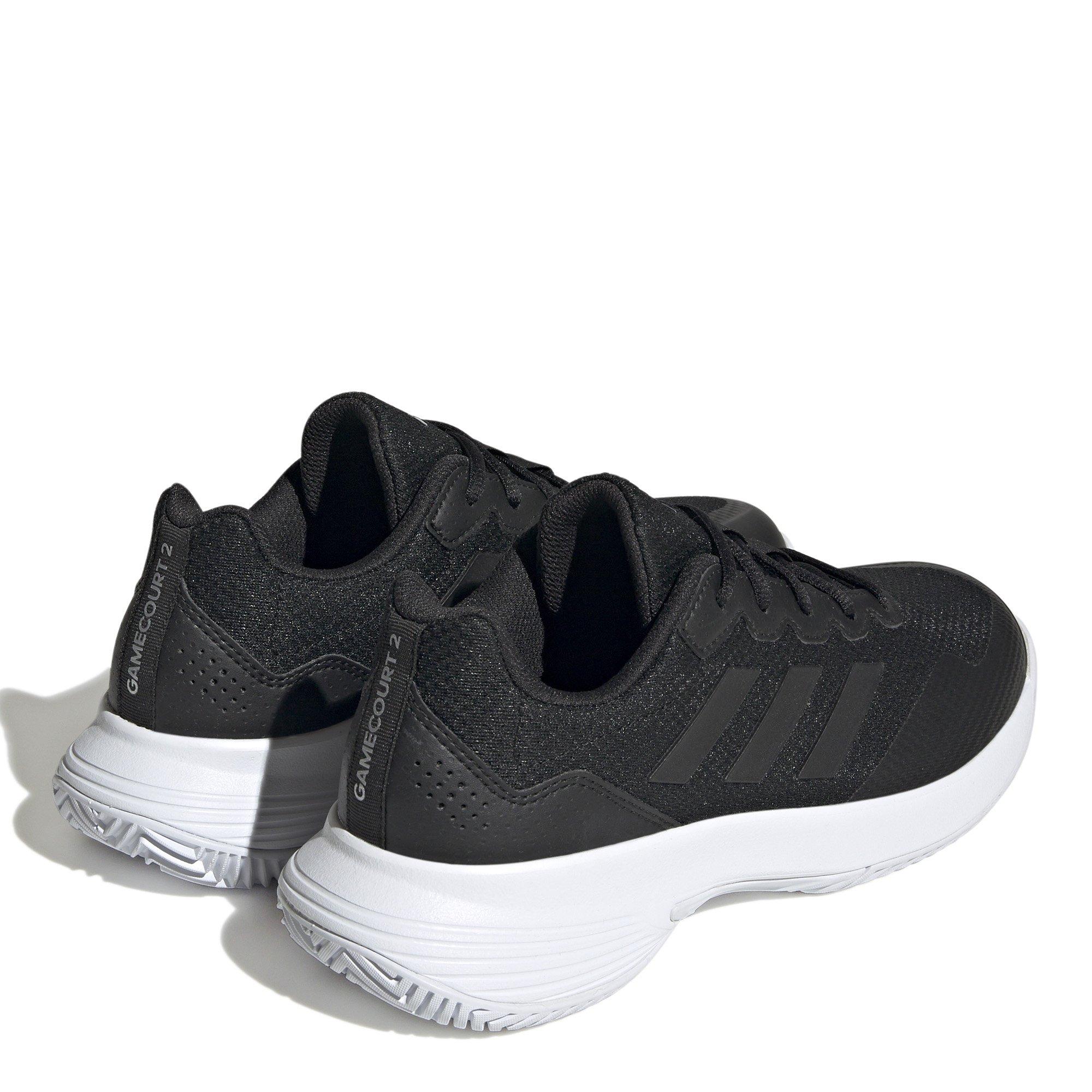 C.Black/Silver - adidas - GameCourt 2.0 Womens Shoes - 6