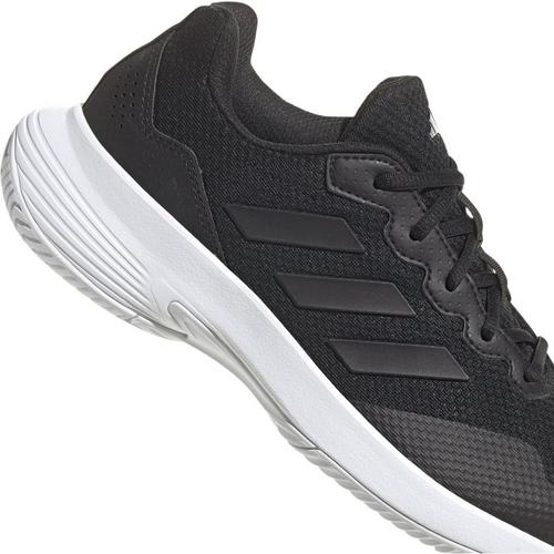 C.Black/Silver - adidas - Game Court 2.0 Womens Tennis Shoes - 7
