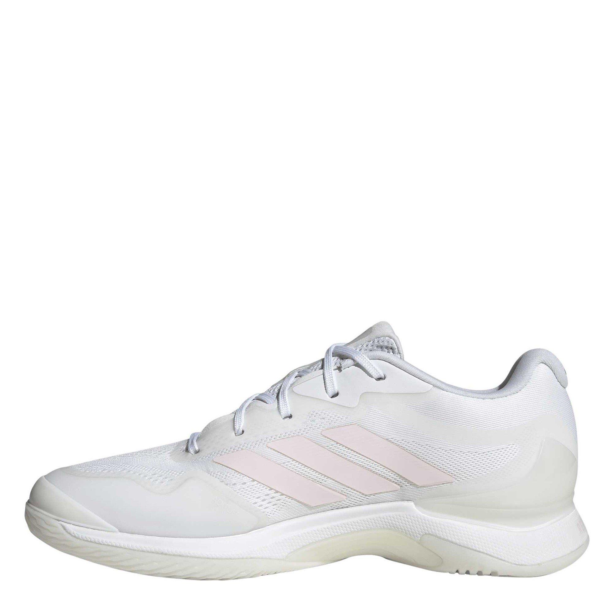 Wht/Pink - adidas - Women's AVacourt3 Tennis Shoes - 2