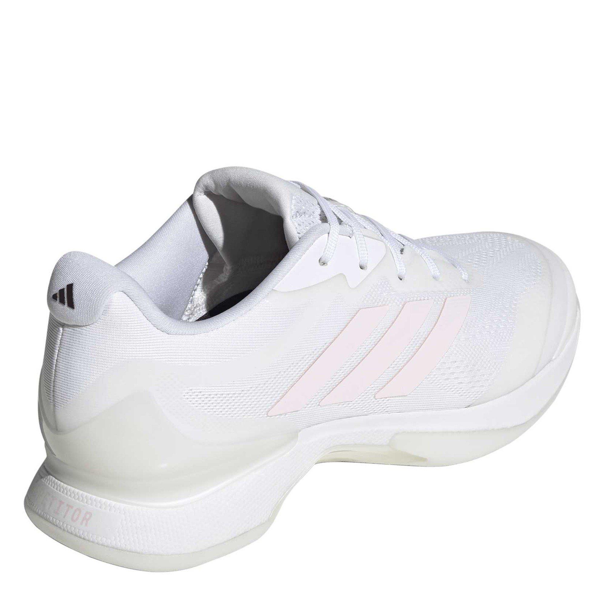 Wht/Pink - adidas - Women's AVacourt3 Tennis Shoes - 4