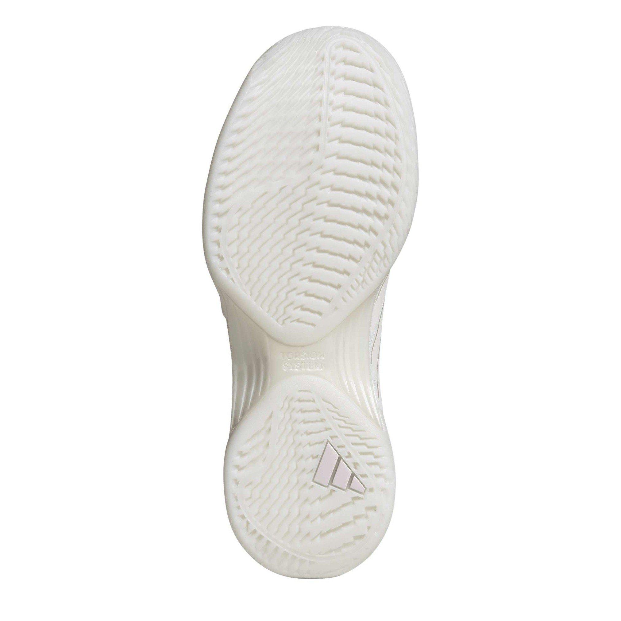 Wht/Pink - adidas - Women's AVacourt3 Tennis Shoes - 6