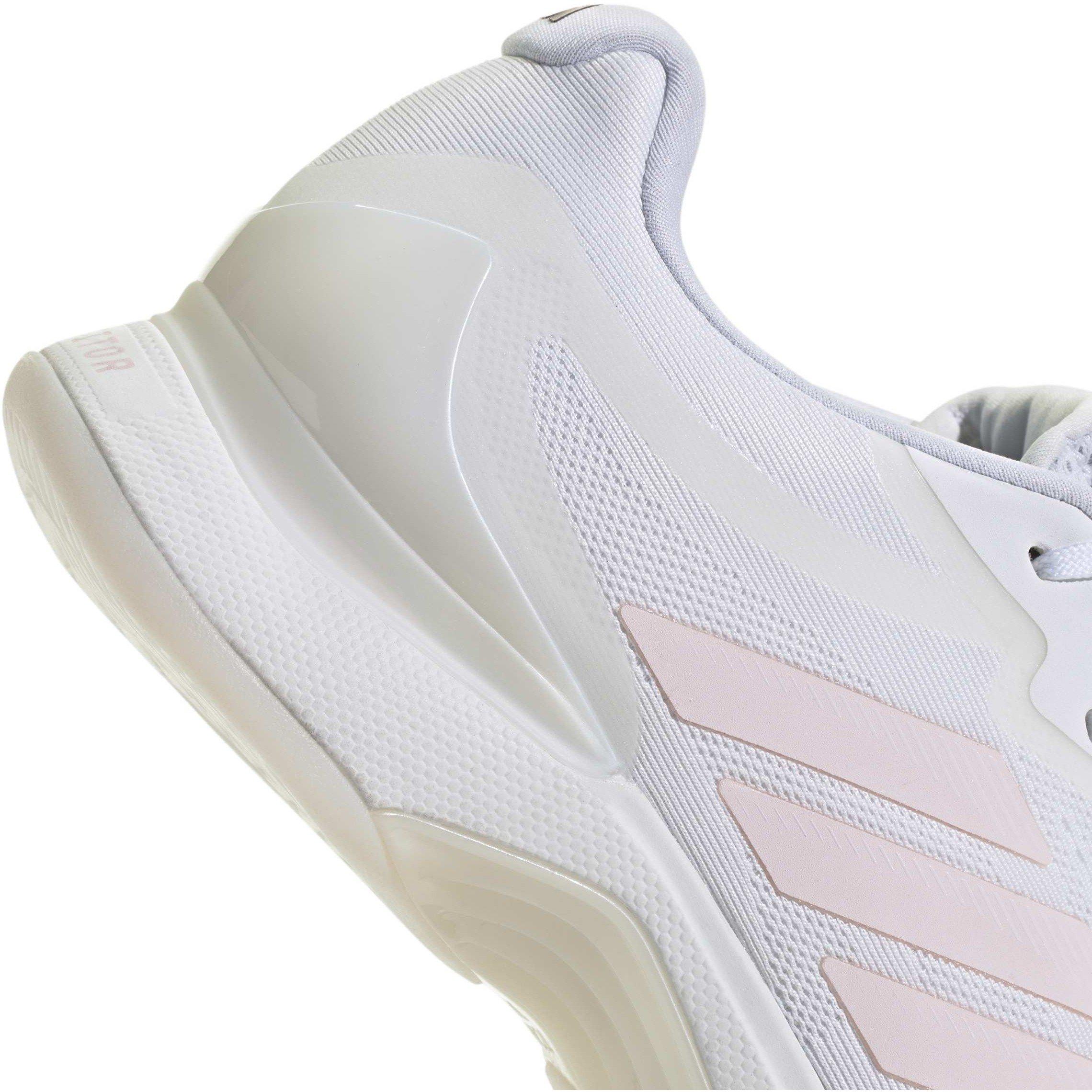 Wht/Pink - adidas - Women's AVacourt3 Tennis Shoes - 8