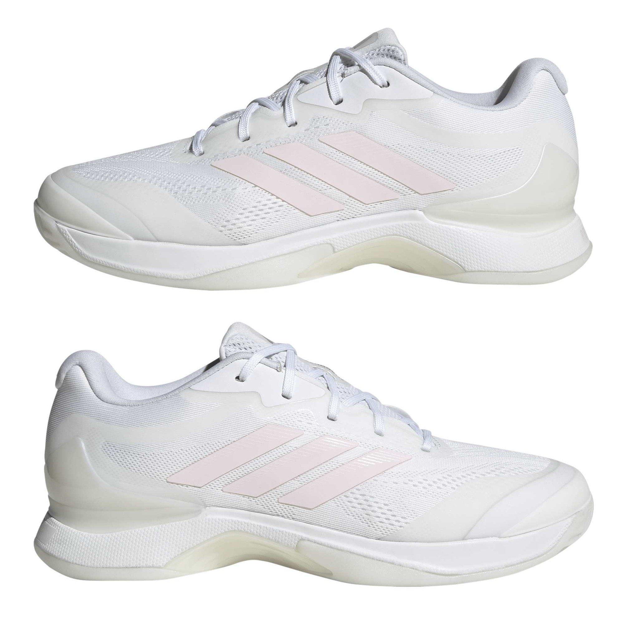 Wht/Pink - adidas - Women's AVacourt3 Tennis Shoes - 9