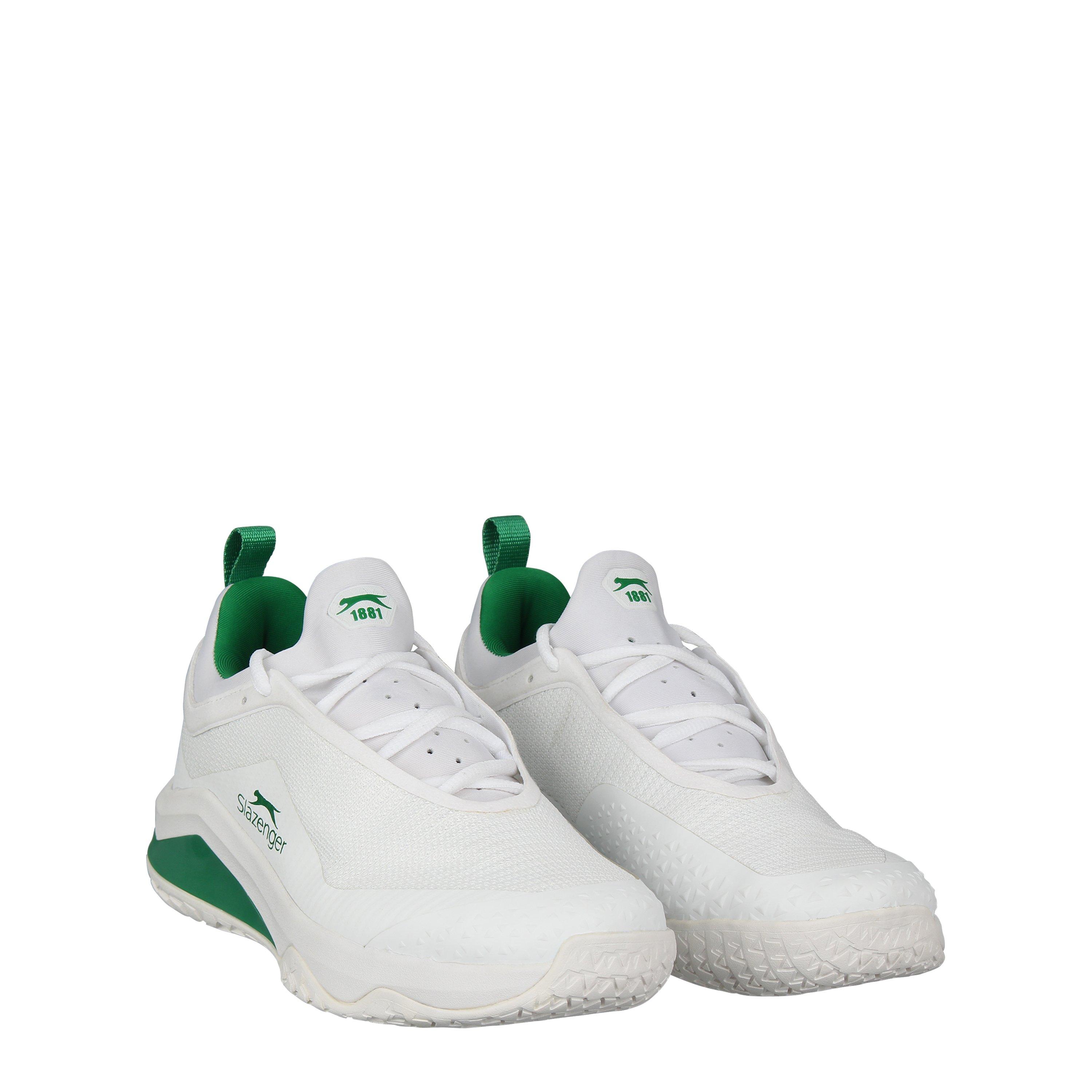 Bianco/Verde - Slazenger - SZR Pro Trainers Womens - 3