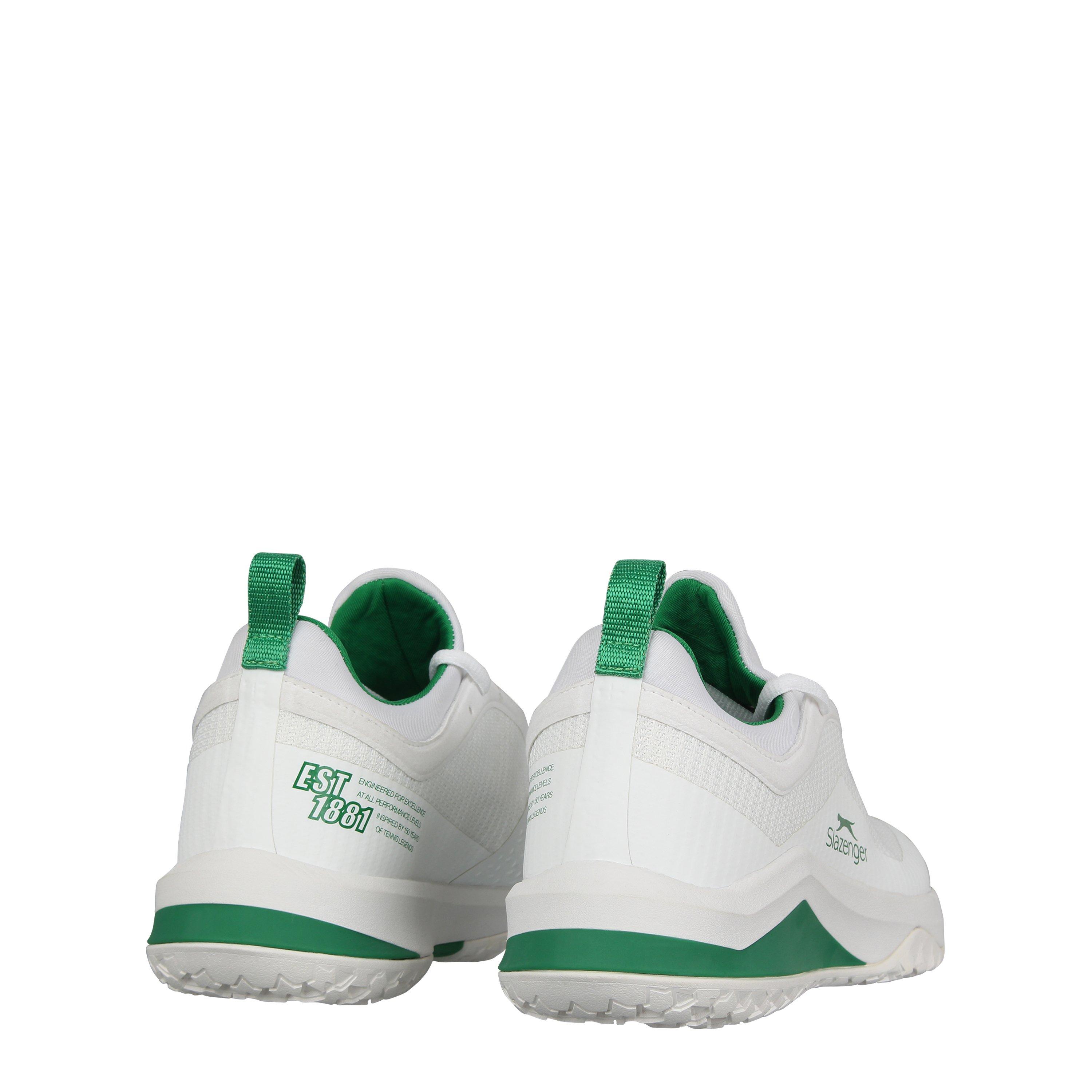 Bianco/Verde - Slazenger - SZR Pro Trainers Womens - 4