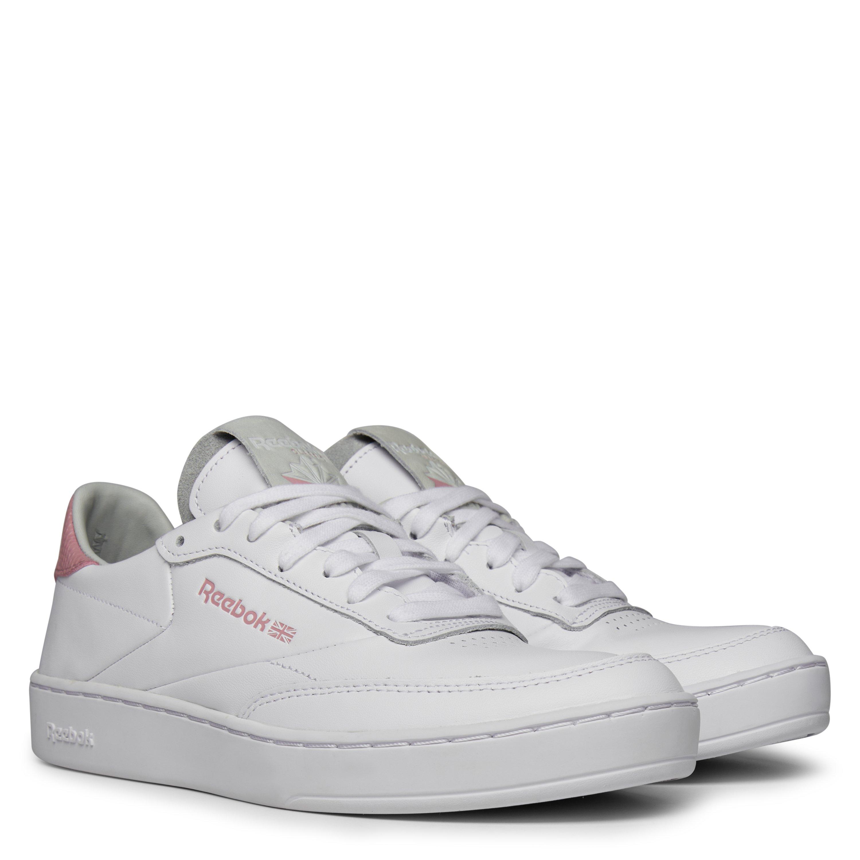 Ftwwht/Smoros/P - Reebok - Club Revenge Low Top Tennis Shoes - 3