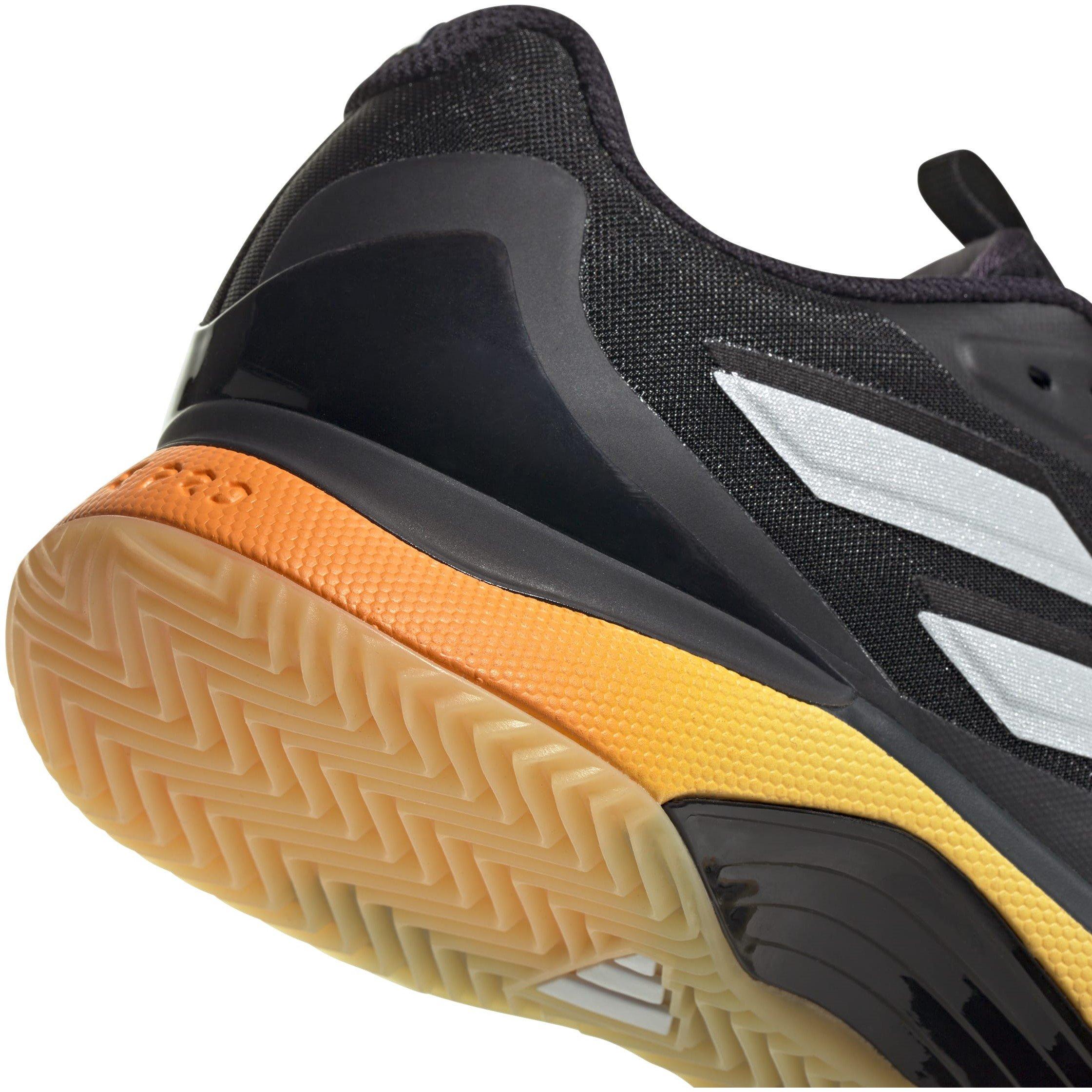 Blk/Metal/Spark - adidas - Avacourt 2 Clay Tennis Shoes Womens - 7