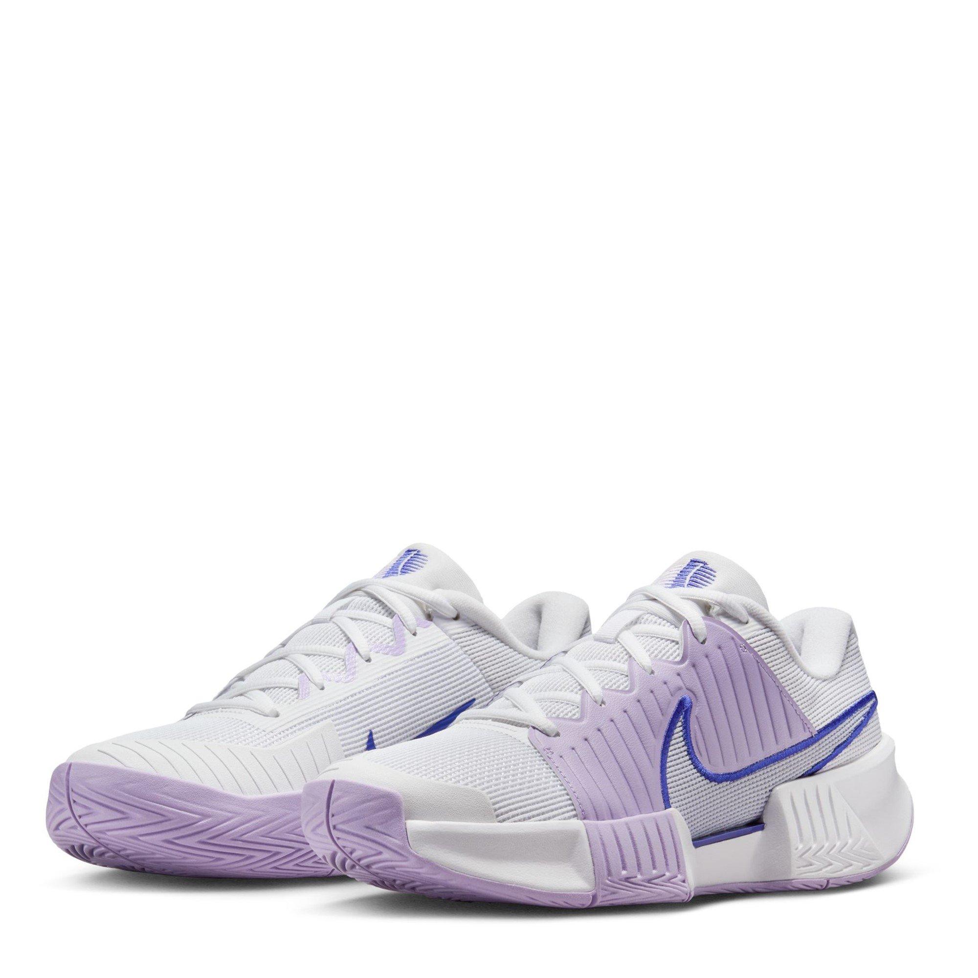 White/Amethyst - Nike - GP Challenge Pro Women's Hard Court Tennis Shoes - 4