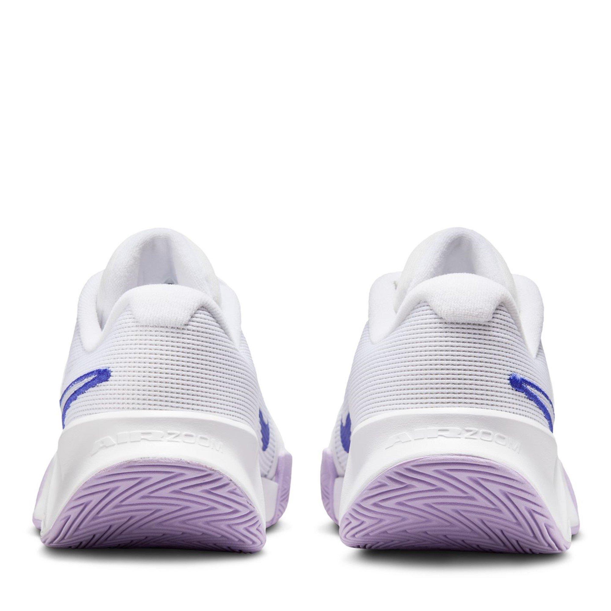 White/Amethyst - Nike - GP Challenge Pro Women's Hard Court Tennis Shoes - 5