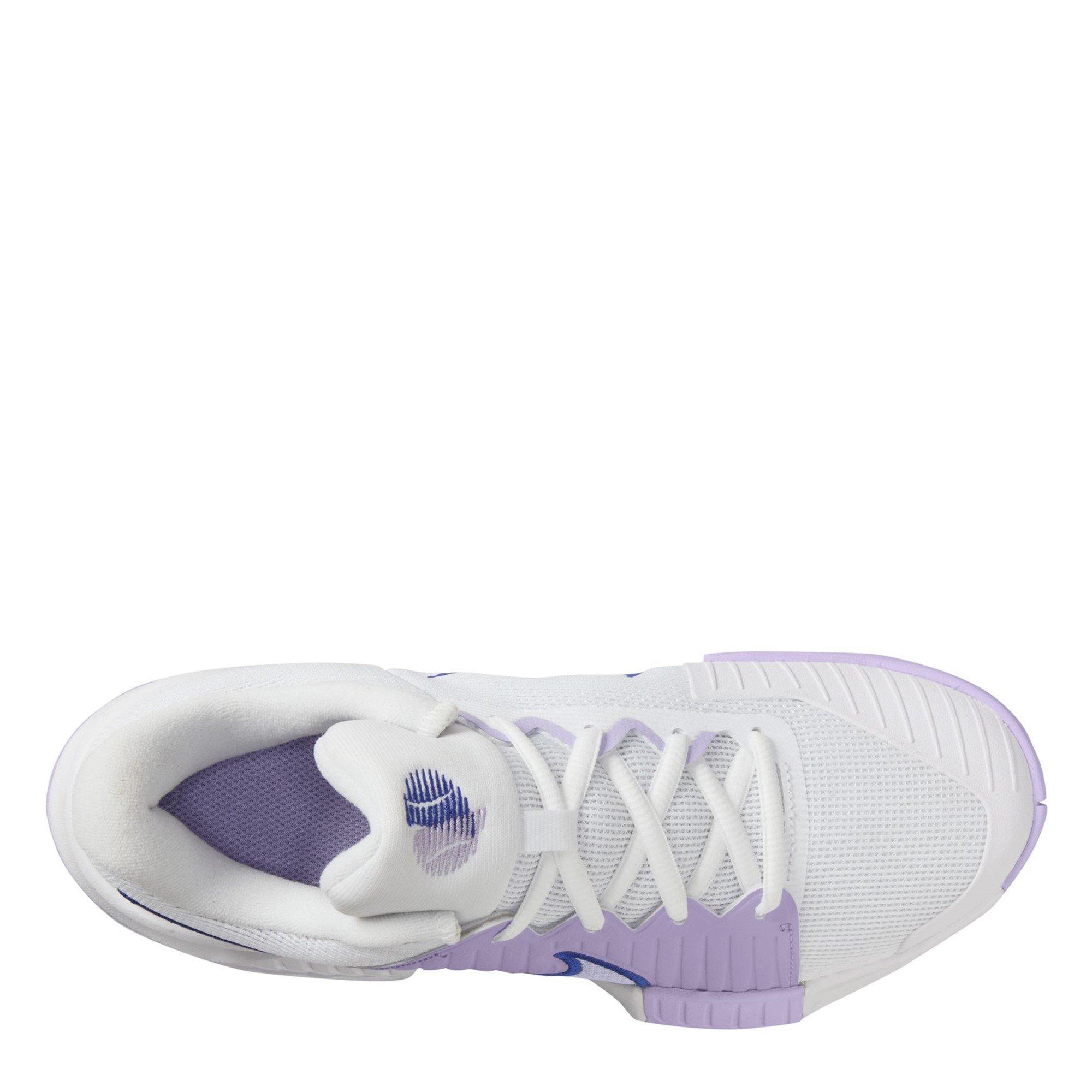 White/Amethyst - Nike - GP Challenge Pro Women's Hard Court Tennis Shoes - 9