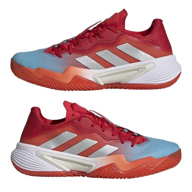 Argile Rouge - adidas - Barricade Clay Court Women's Tennis Shoes - 11