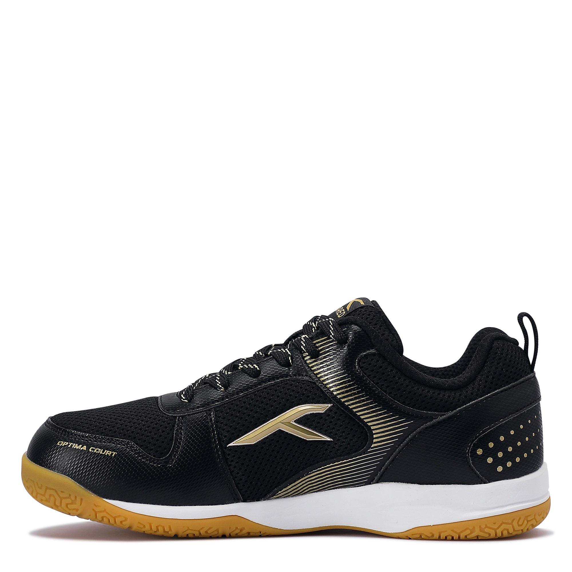 BLACK/GOLD - Hundred - Optima Court Badminton Trainers - 2