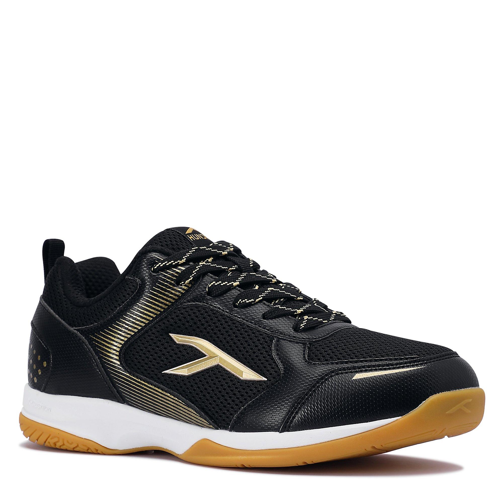 BLACK/GOLD - Hundred - Optima Court Badminton Trainers - 4
