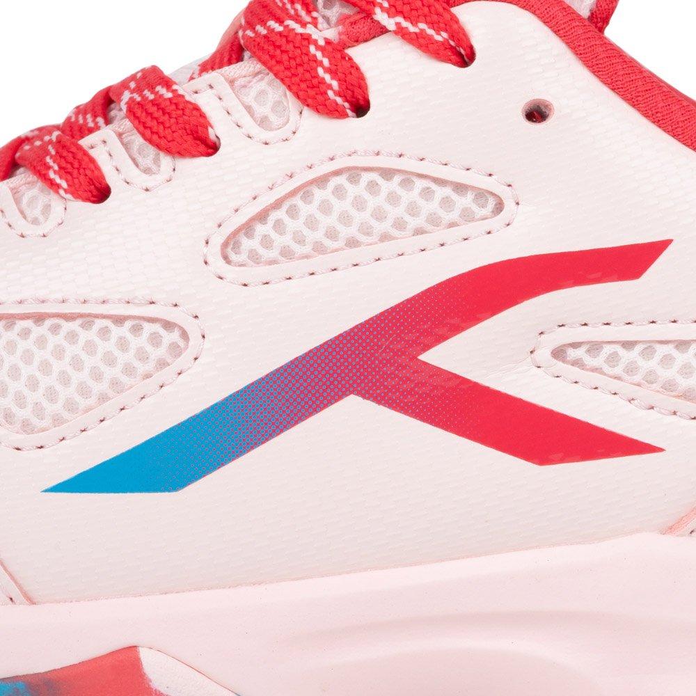  Pink/Pink/Blue - Hundred - Women's Badminton Trainers - 5