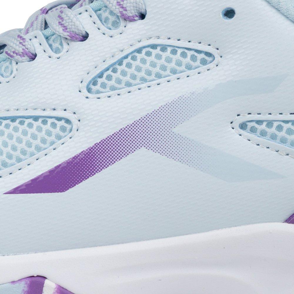 Blue/Purple/Wht - Hundred - Galaxy II Womens Badminton Shoes - 5