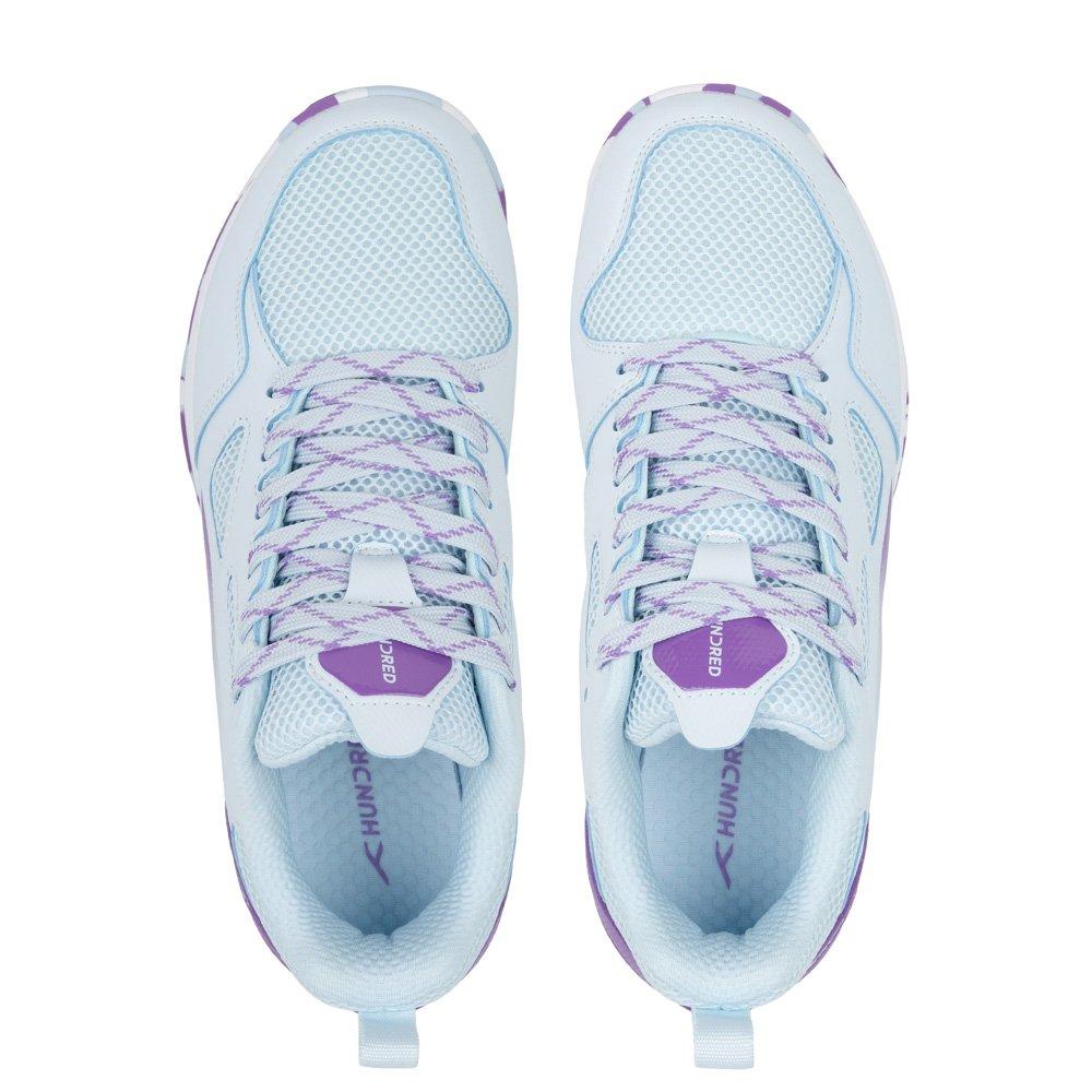 Blue/Purple/Wht - Hundred - Galaxy II Womens Badminton Shoes - 8