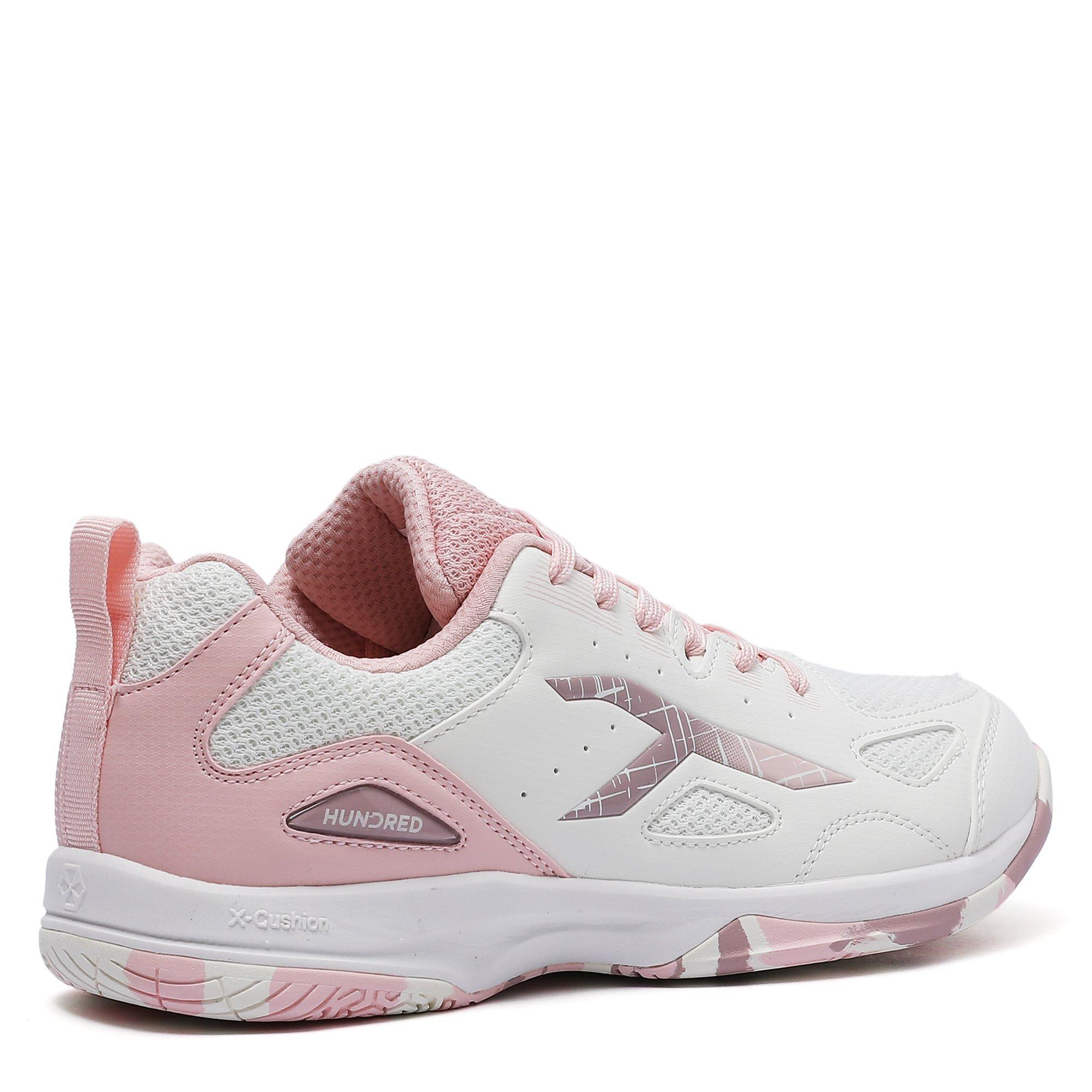 BEIGE/PINK - Hundred - Hundred Galaxy Womens Badminton Shoes - 6