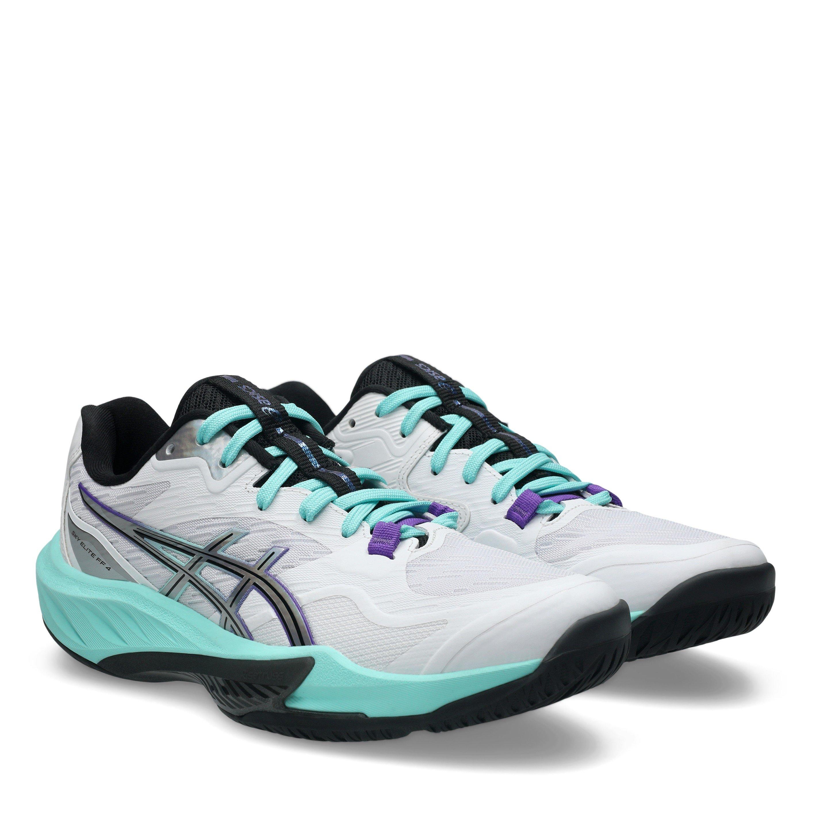 White/Rad - Asics - Women's Sky Elite Volleyball Shoes - 4
