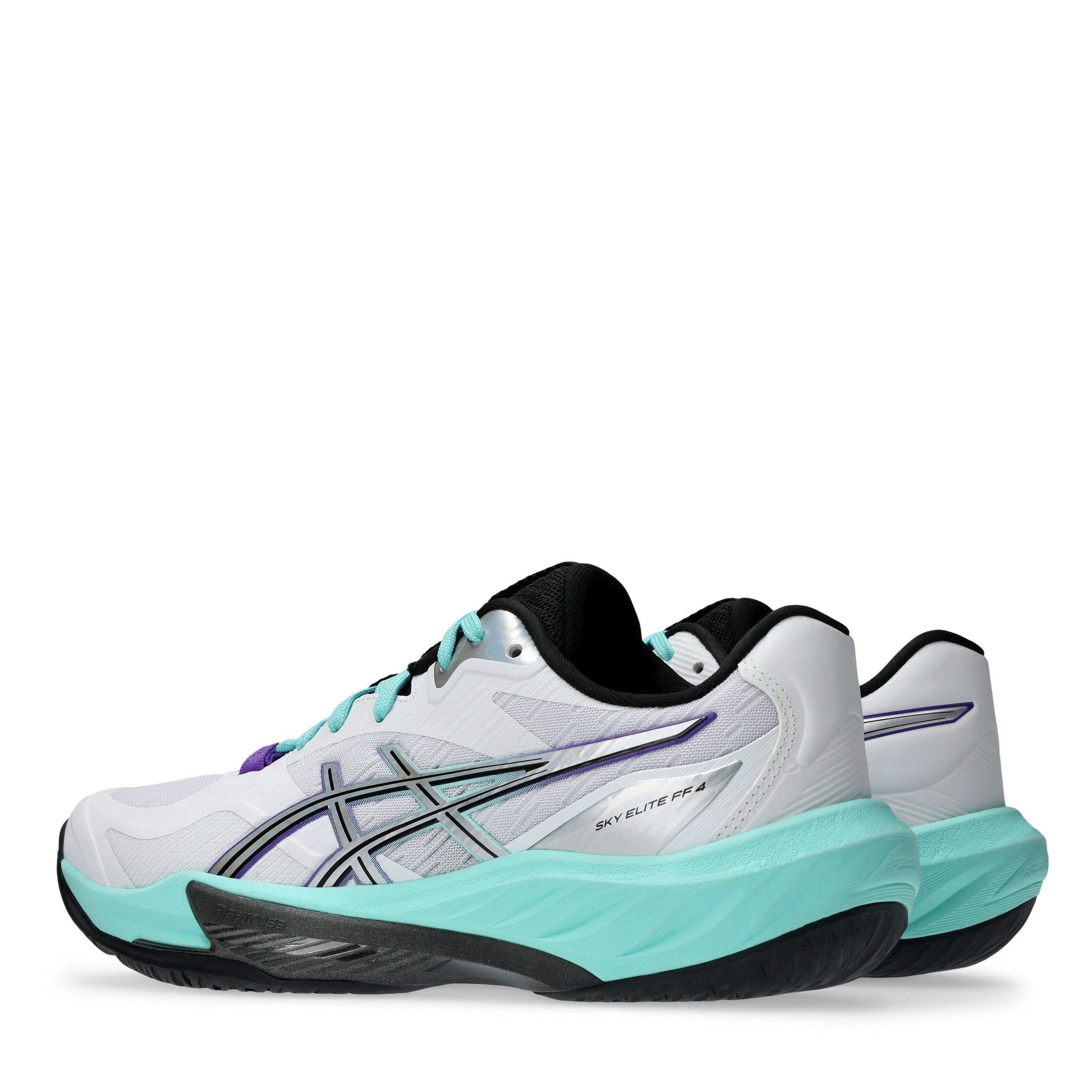 White/Rad - Asics - Women's Sky Elite Volleyball Shoes - 5