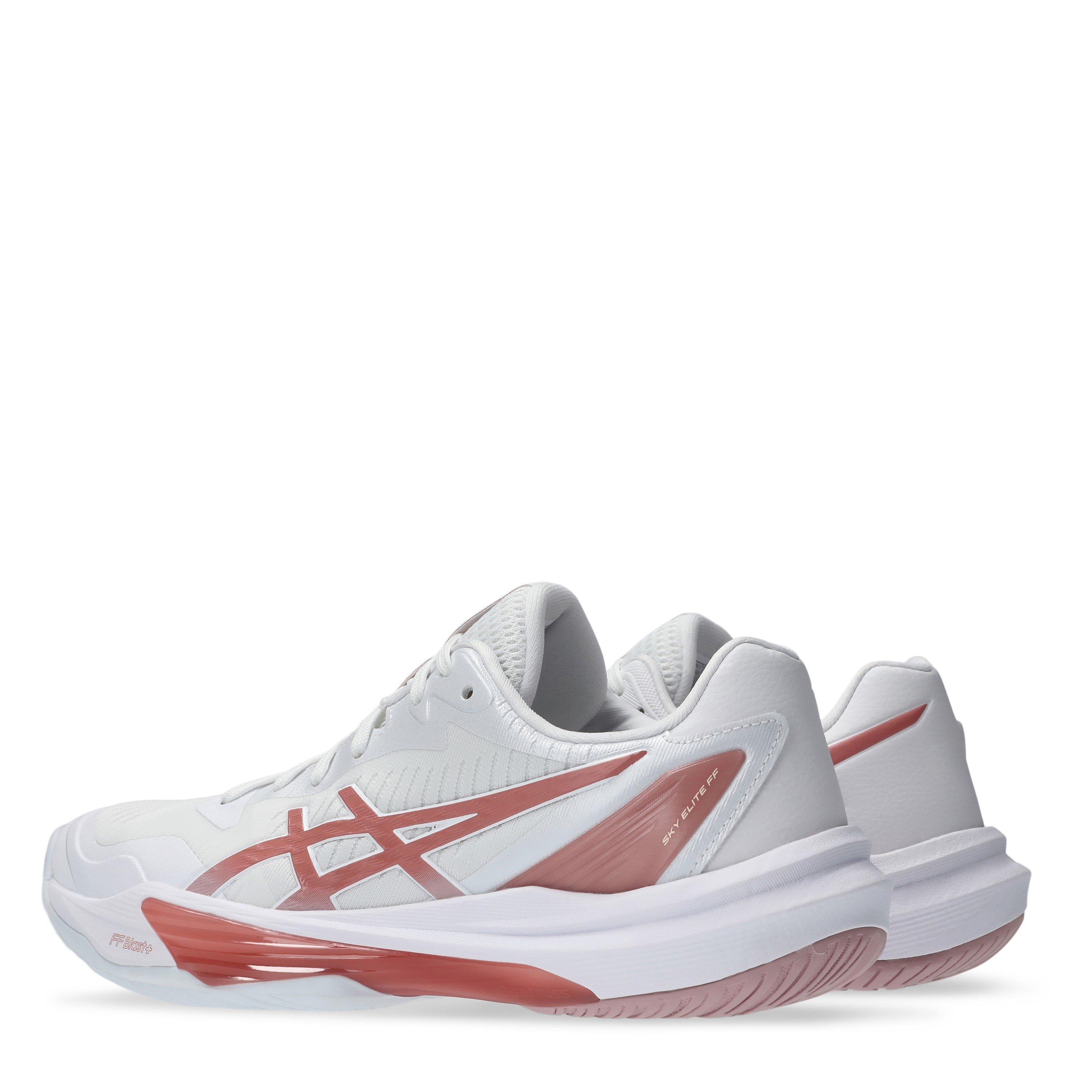 White/Morg - Asics - Sky Elite Ff 3 Volleyball Shoes Womens - 5