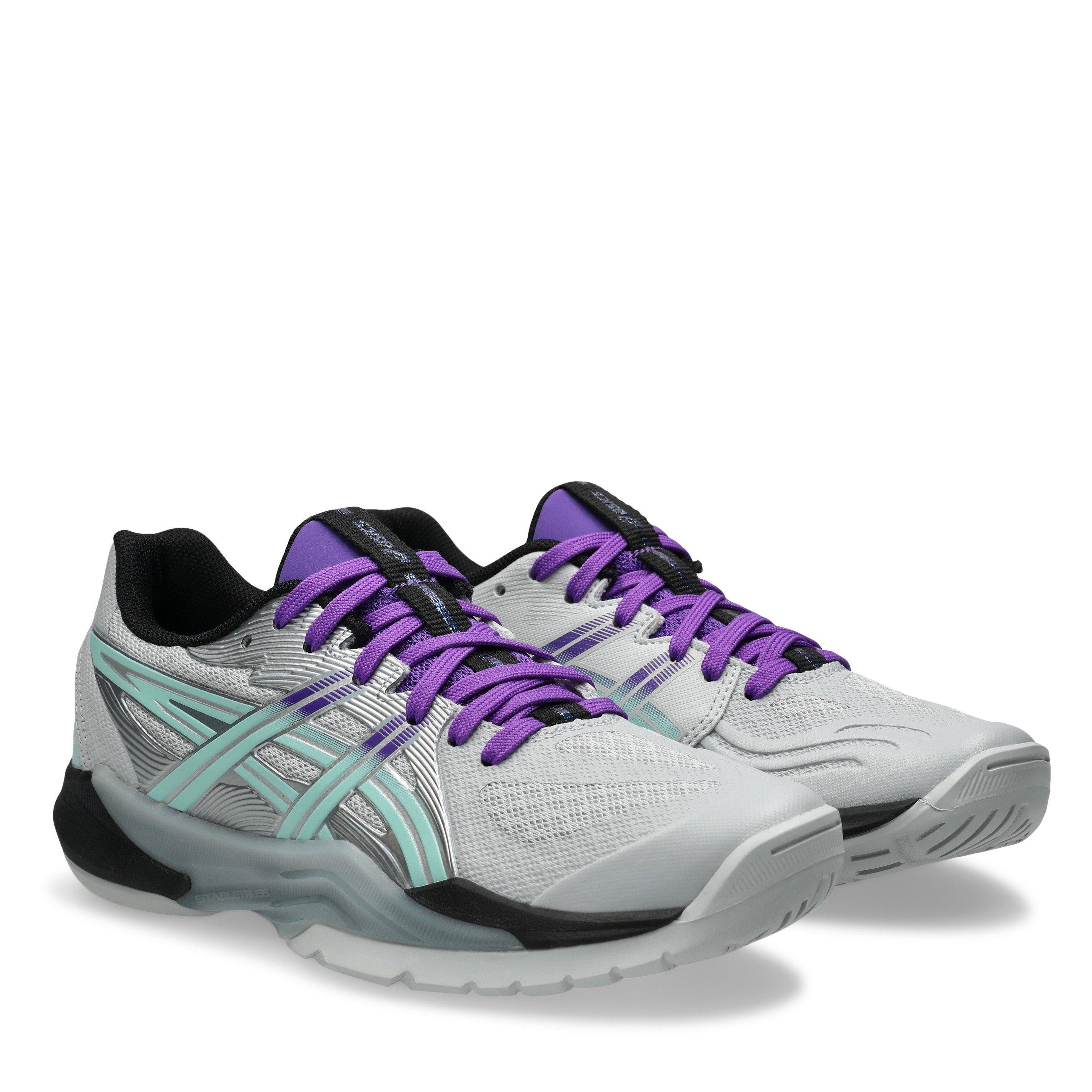Con/Mint - Asics - Women's PowrBreak Volleyball Shoes - 4