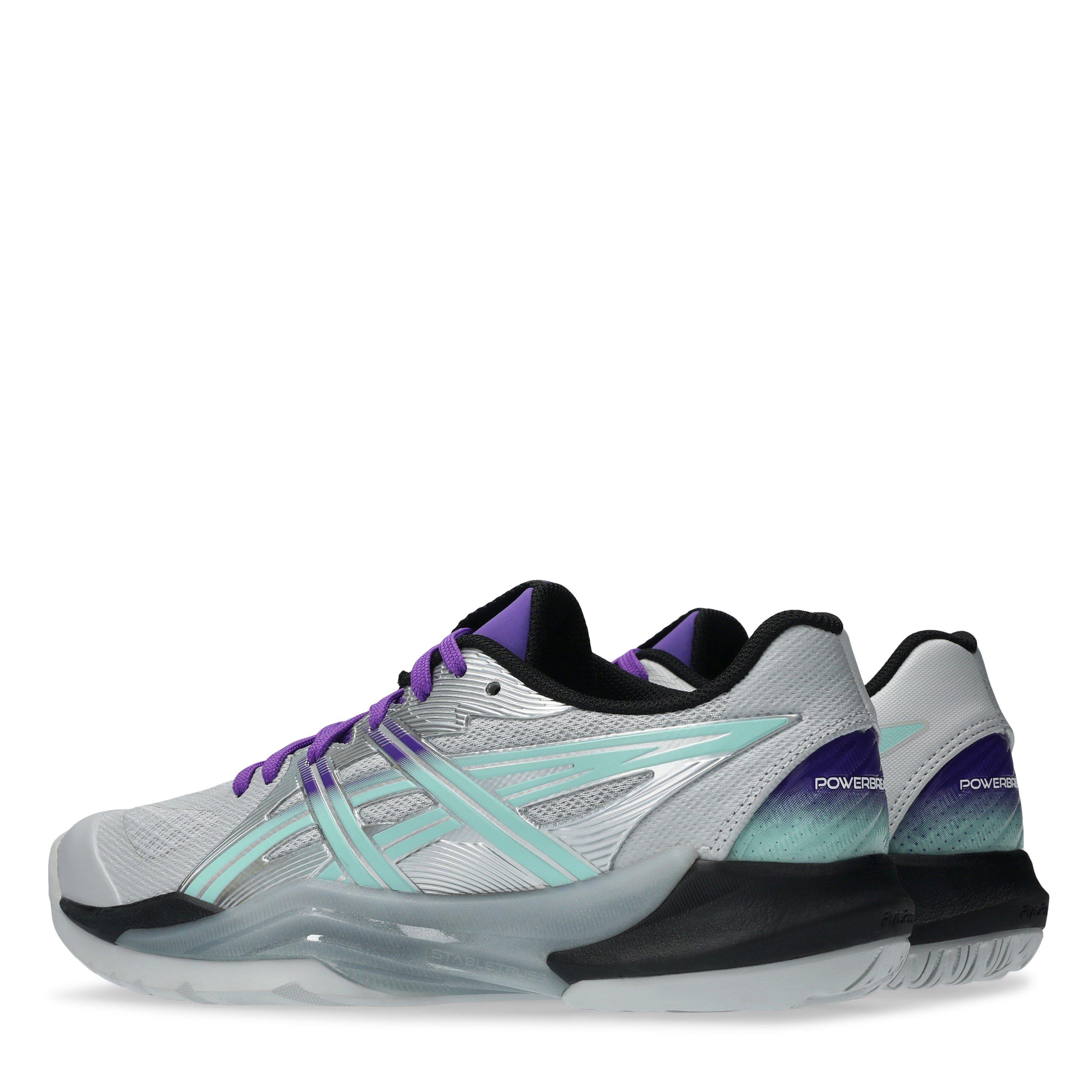 Con/Mint - Asics - Women's PowrBreak Volleyball Shoes - 5