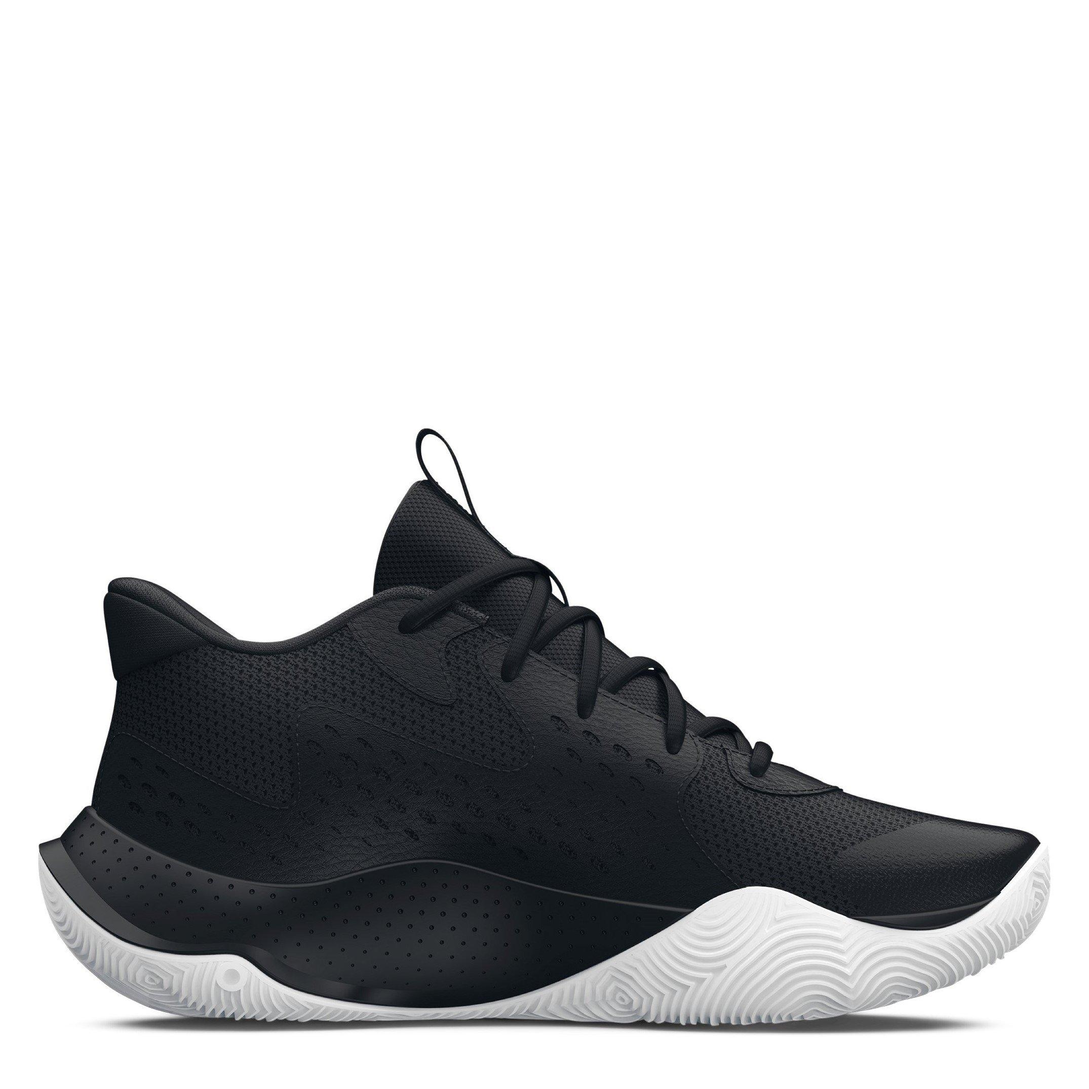 Black/Met.Gold - Under Armour - Jet 23 Mens Basketball Shoes - 6