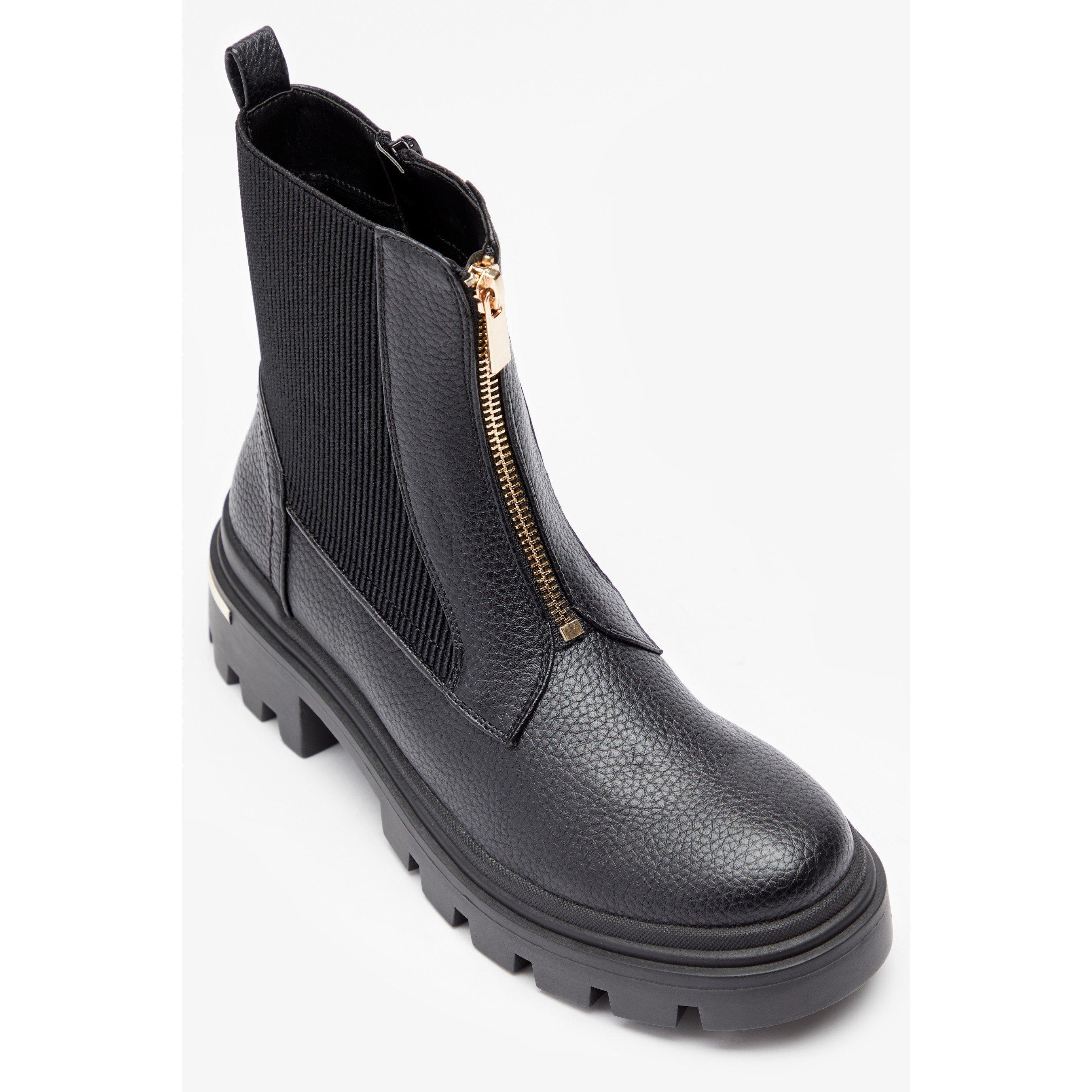 Black - Be You - Chunky Boots - 6