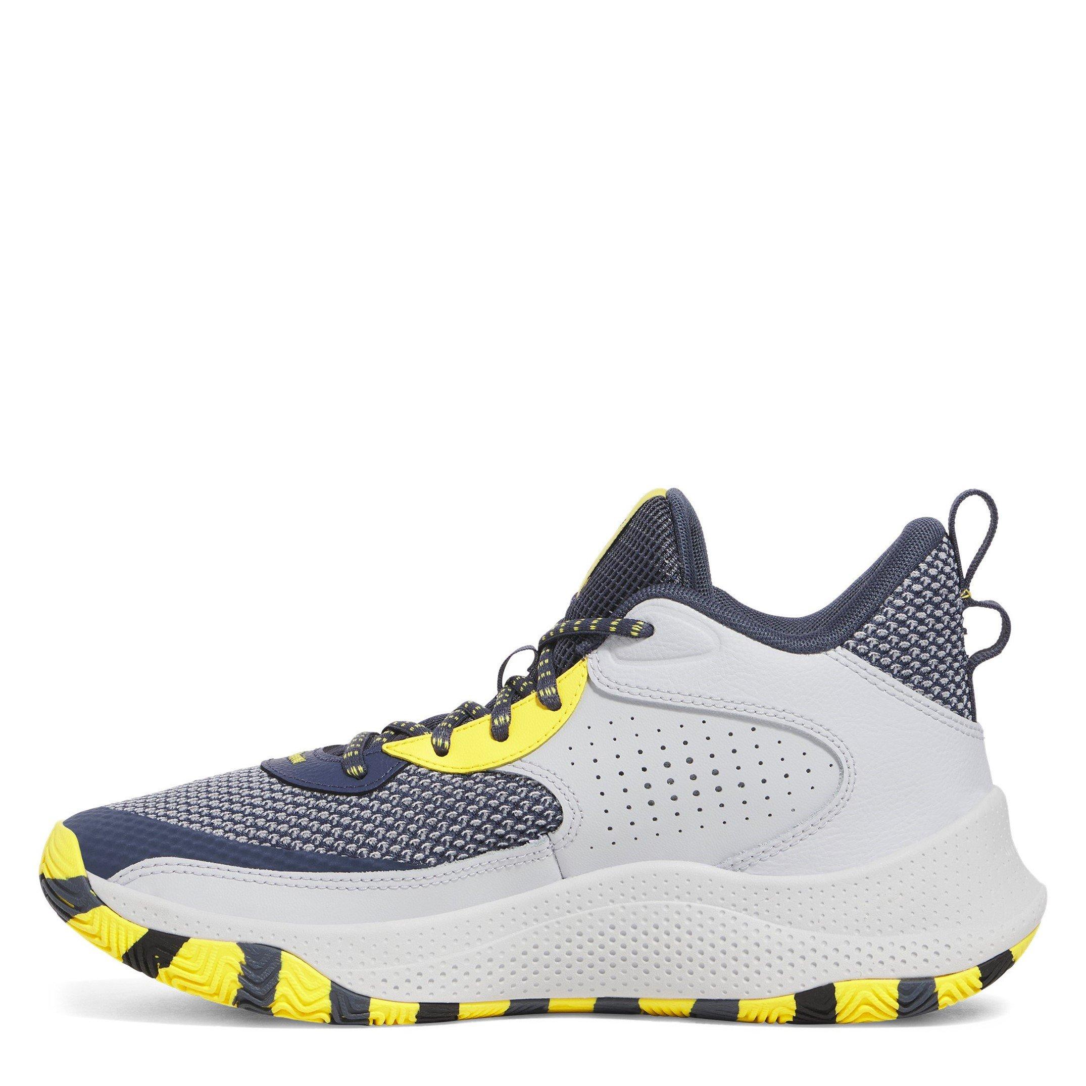 Downpour/Gray - Under Armour - Curry 3Z 24 Mens Basketball Shoes - 2