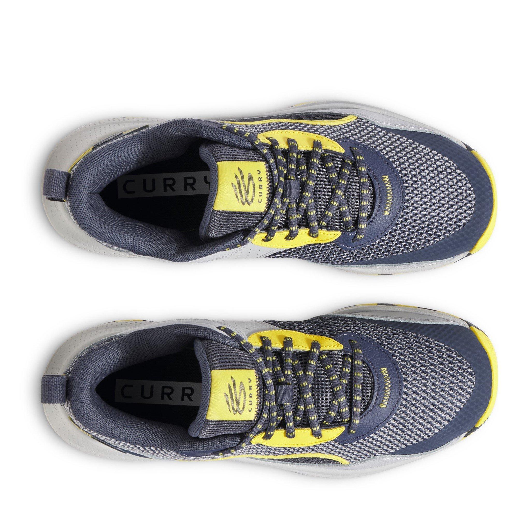 Downpour/Gray - Under Armour - Curry 3Z 24 Mens Basketball Shoes - 4