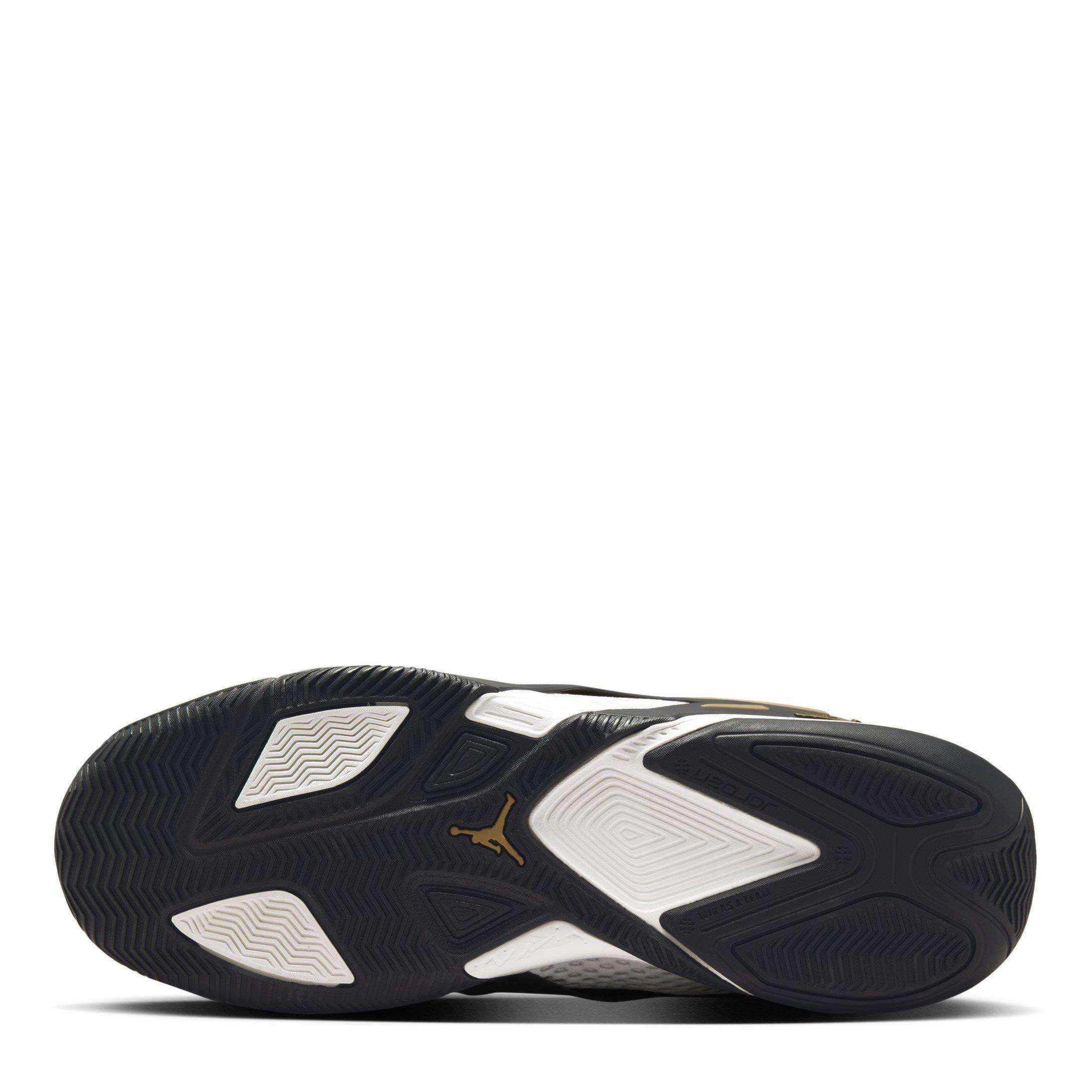 Black/Met.Gold - Nike - Jordan Heir Series PF Basketball Shoes - 3