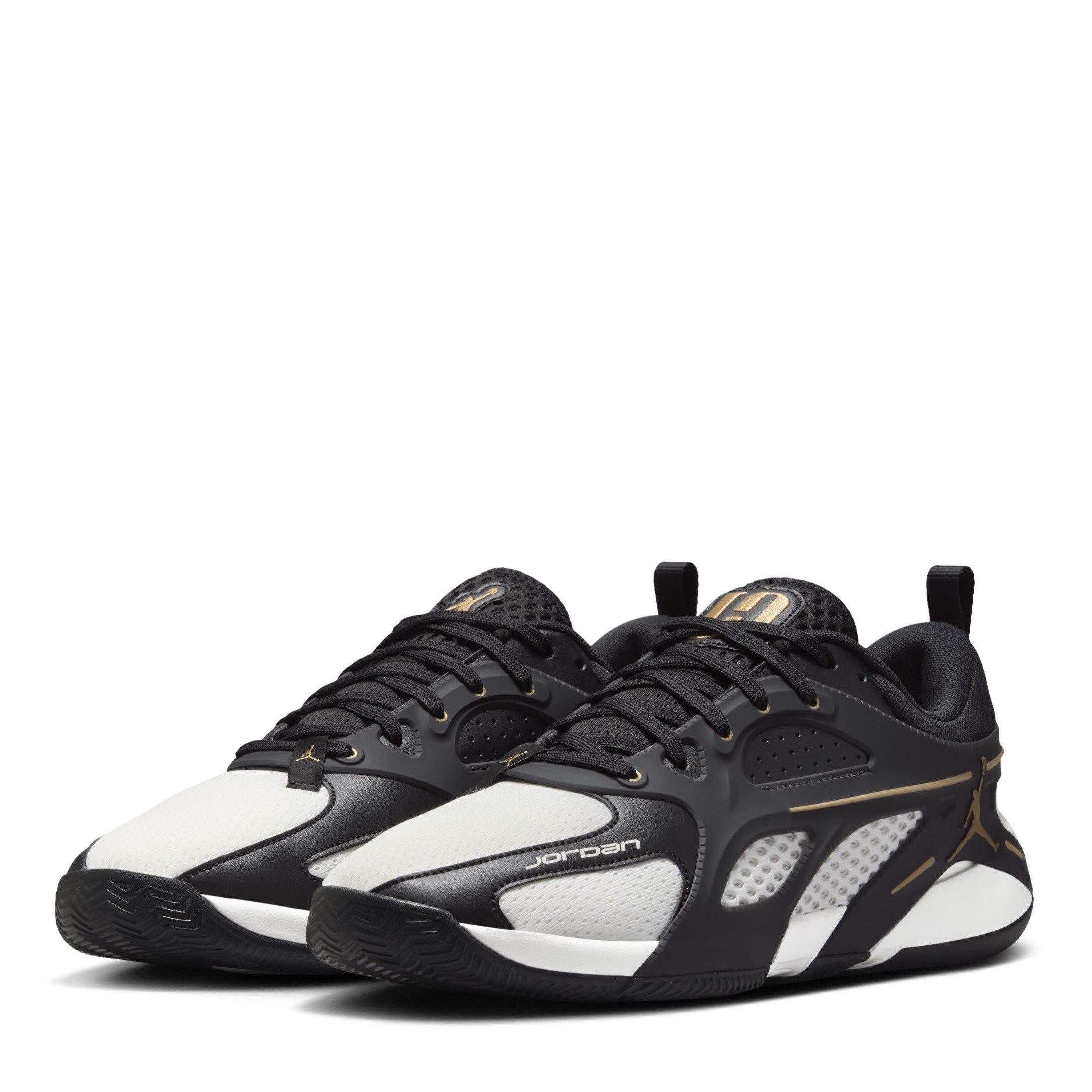 Black/Met.Gold - Nike - Jordan Heir Series PF Basketball Shoes - 4