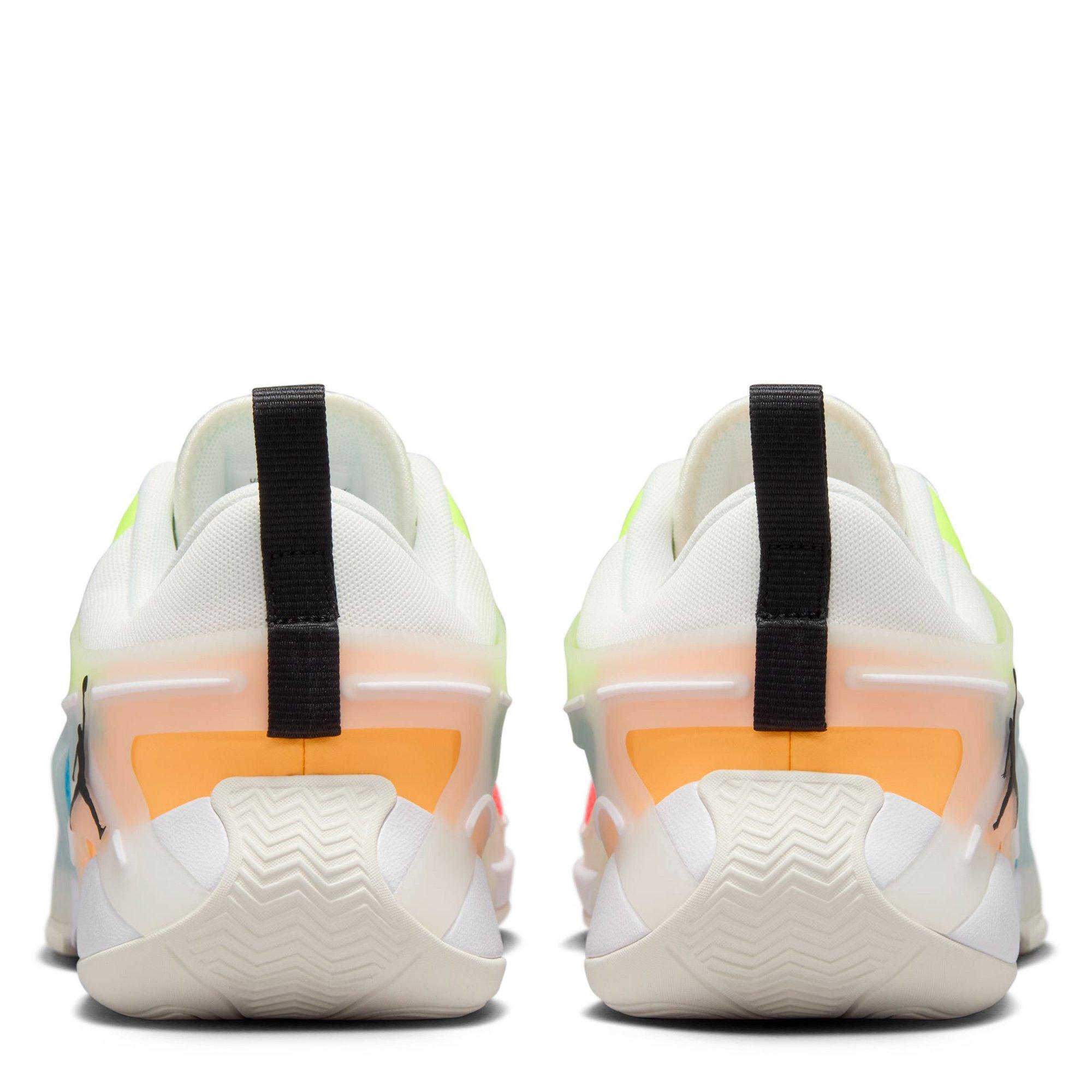 Sail/Blk-Volt - Nike - Jordan Heir Series PF Basketball Shoes - 6