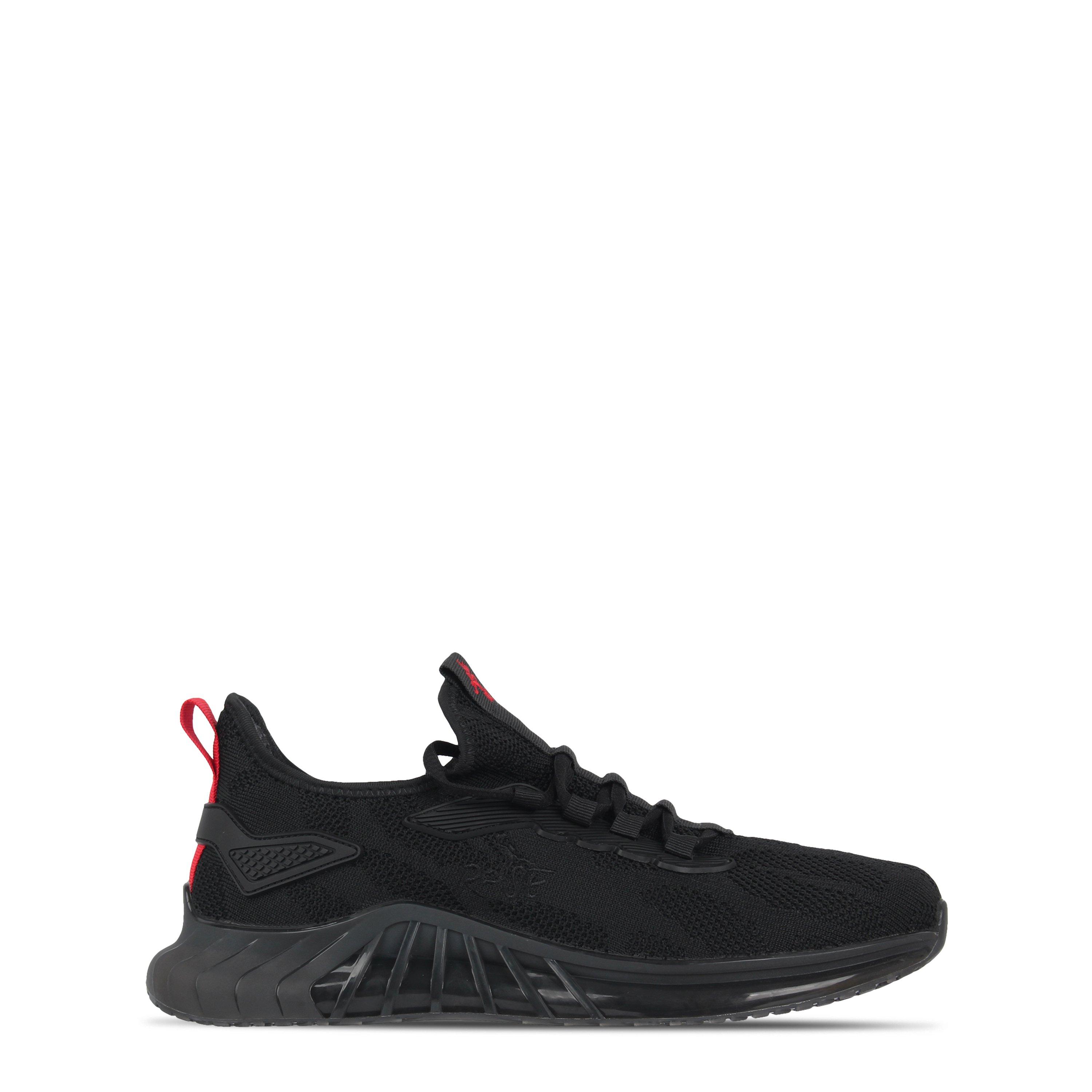 Crno/Crveno - Rise - Chain Trainers Mens - 1