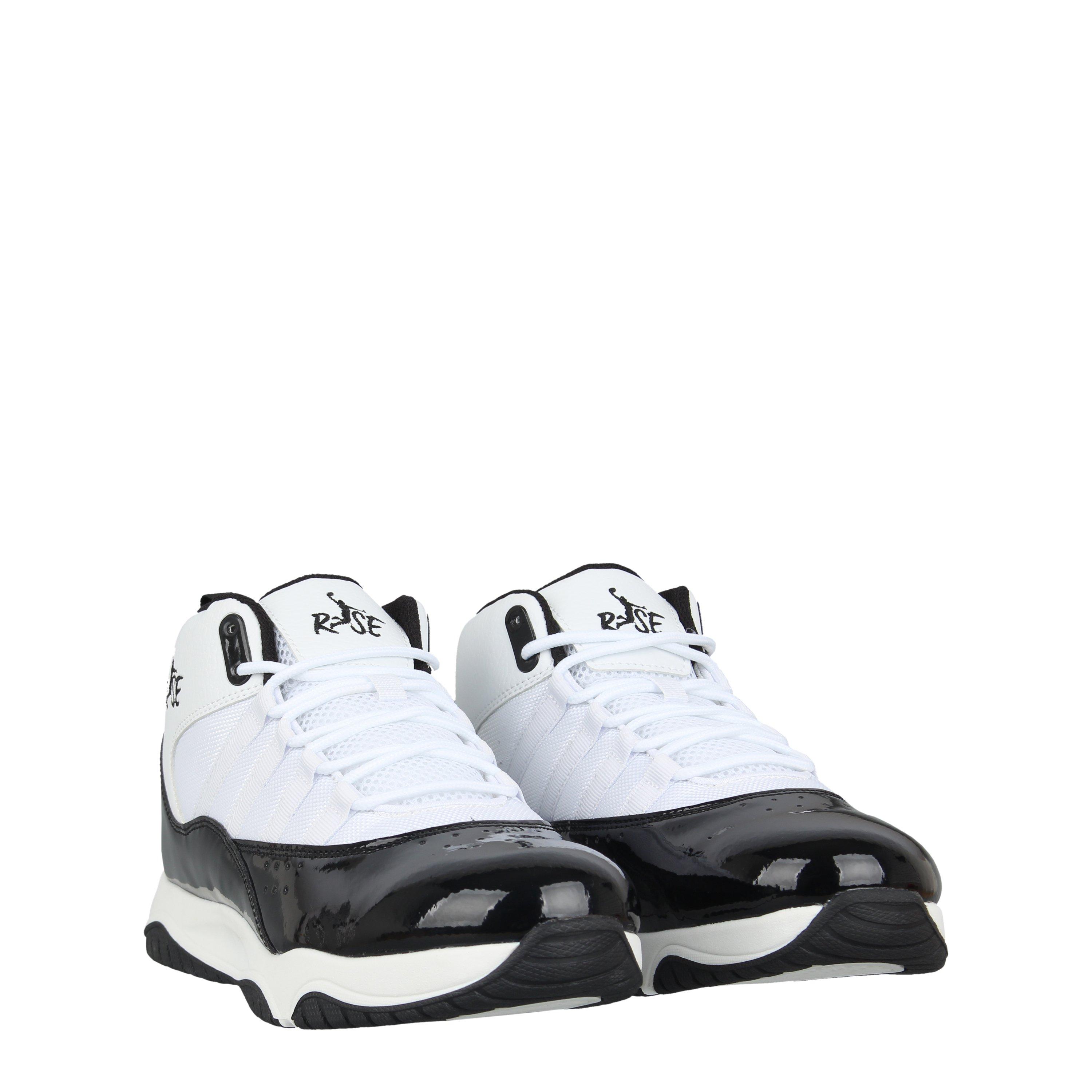 Weiß/Schwarz - Rise - Shuttle Basketball Trainers - 3