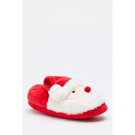 Be You Studio Kids Christmas Santa Slippers