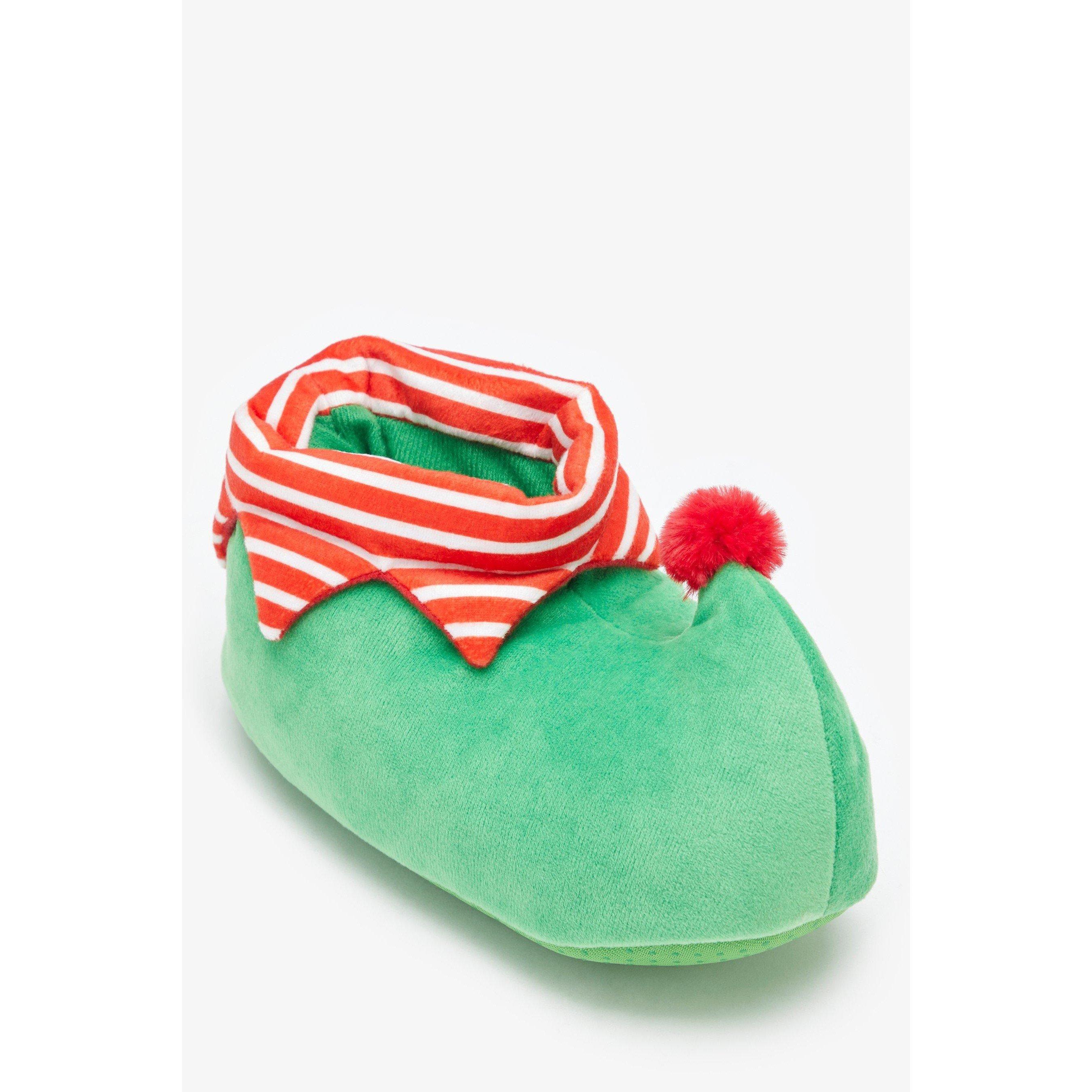 Grøn - Be You - Studio Christmas Elf Slider Slippers - 5
