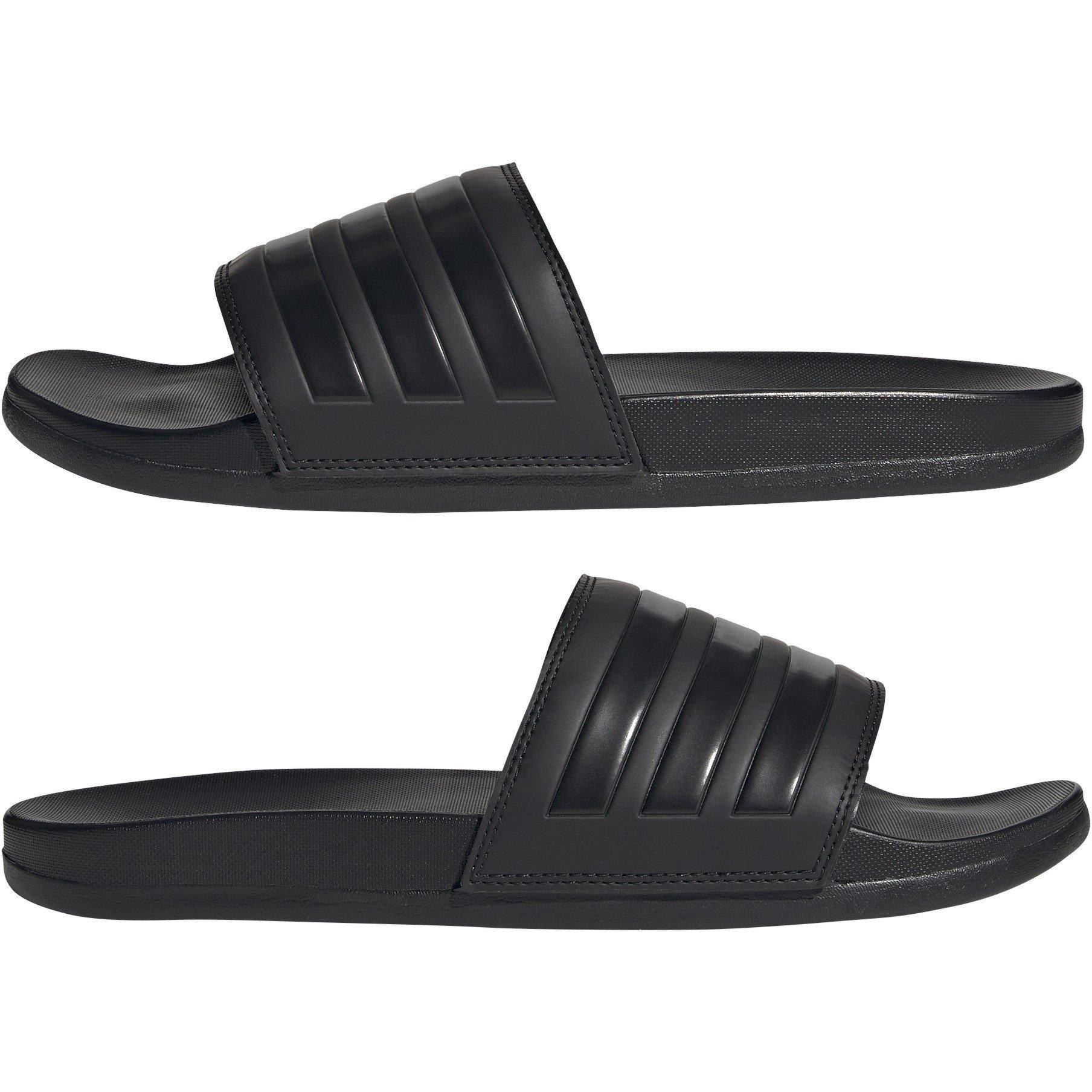 Core Black / Co - adidas - Adilette Comfort Slides Unisex - 9