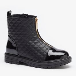 Be You Studio Girls Quilted Chelsea Boot