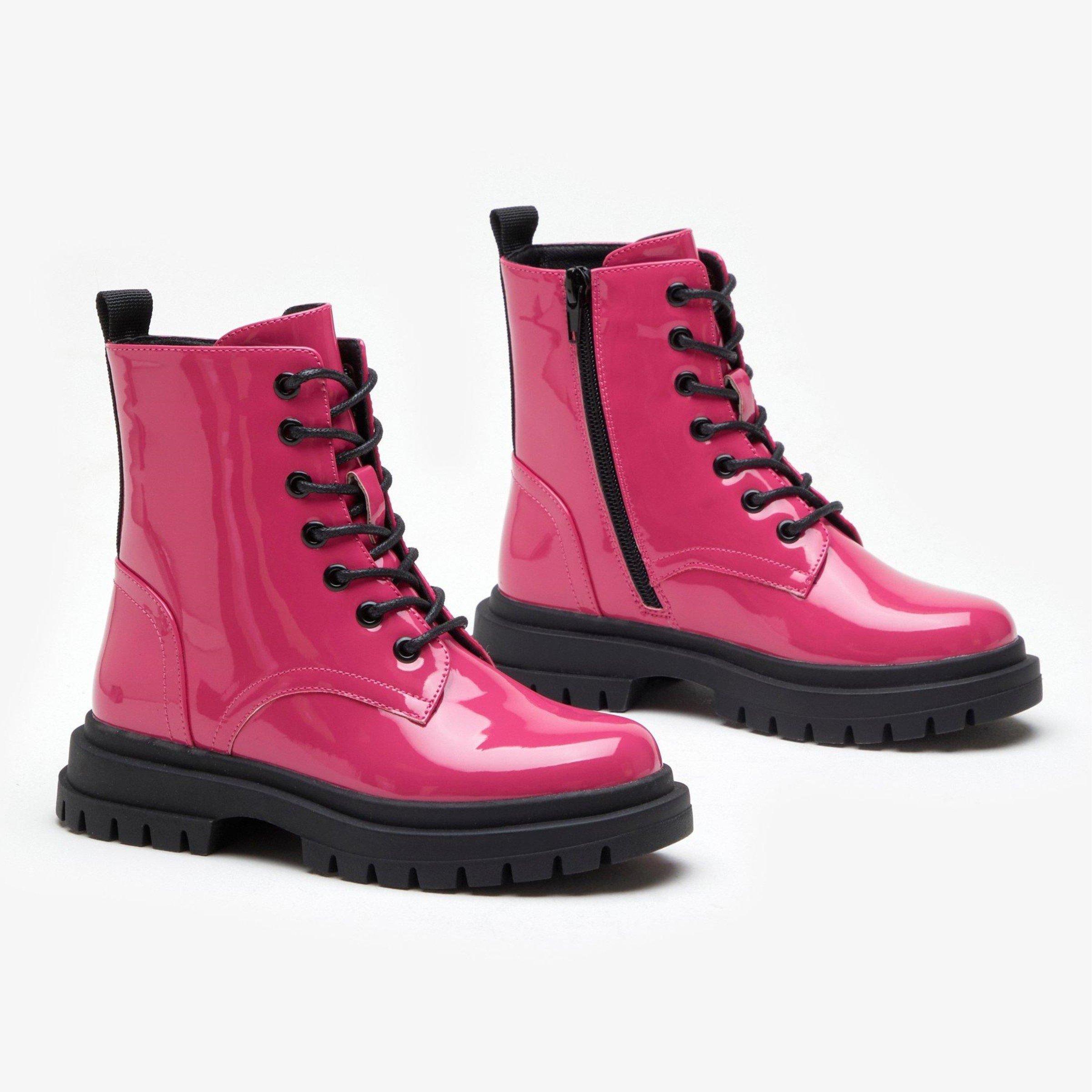 Rosa - Be You - Studio Girls Patent Ankle Boot - 4