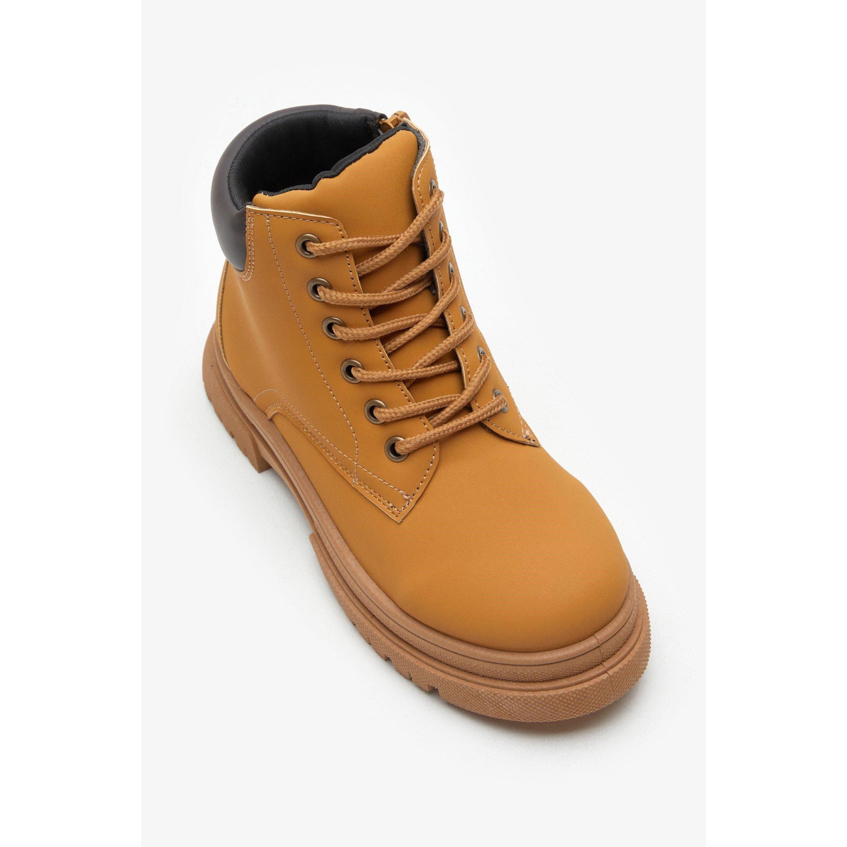 Tan - Be You - Studio Boys Chunky Sole Boot - 2