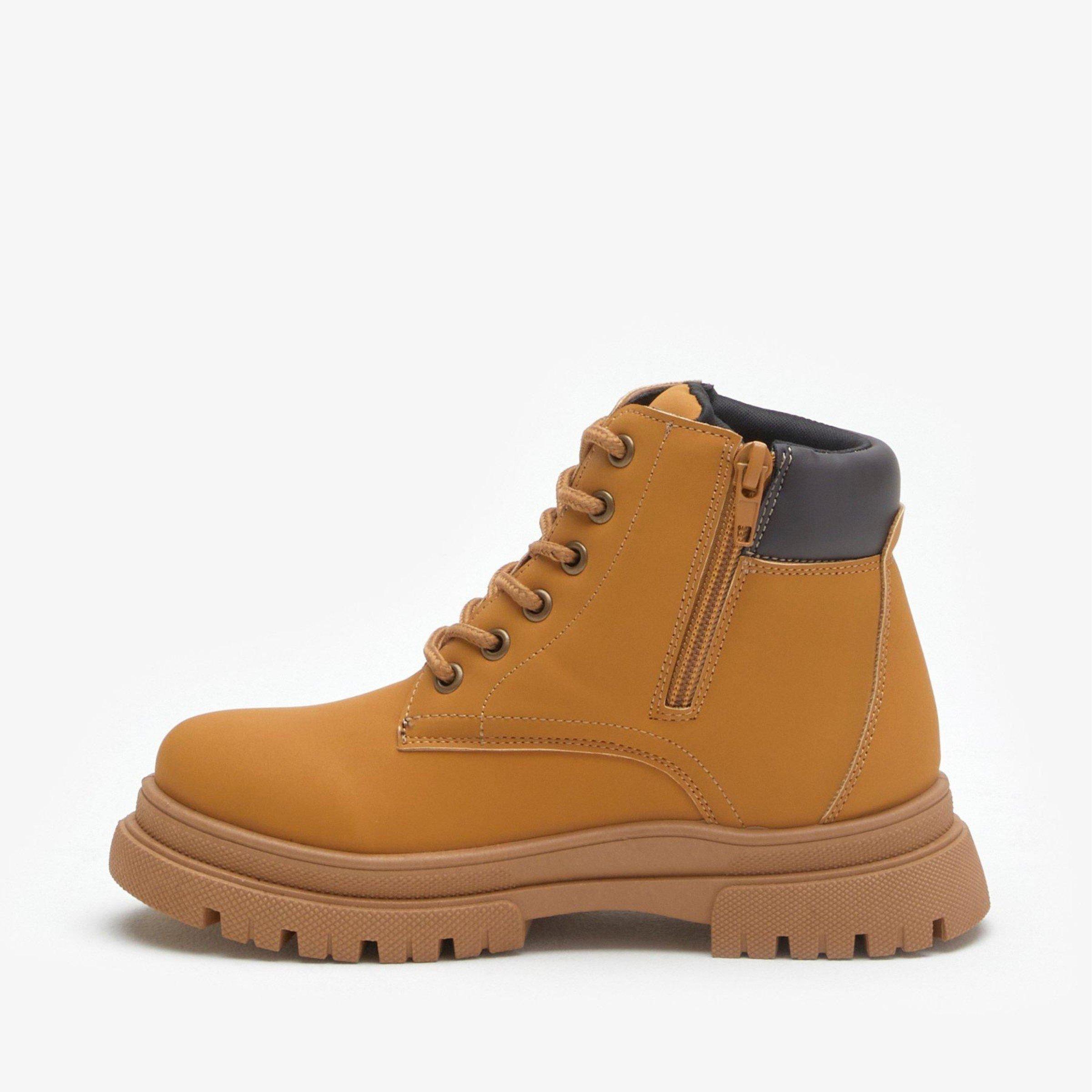 Tan - Be You - Studio Boys Chunky Sole Boot - 3