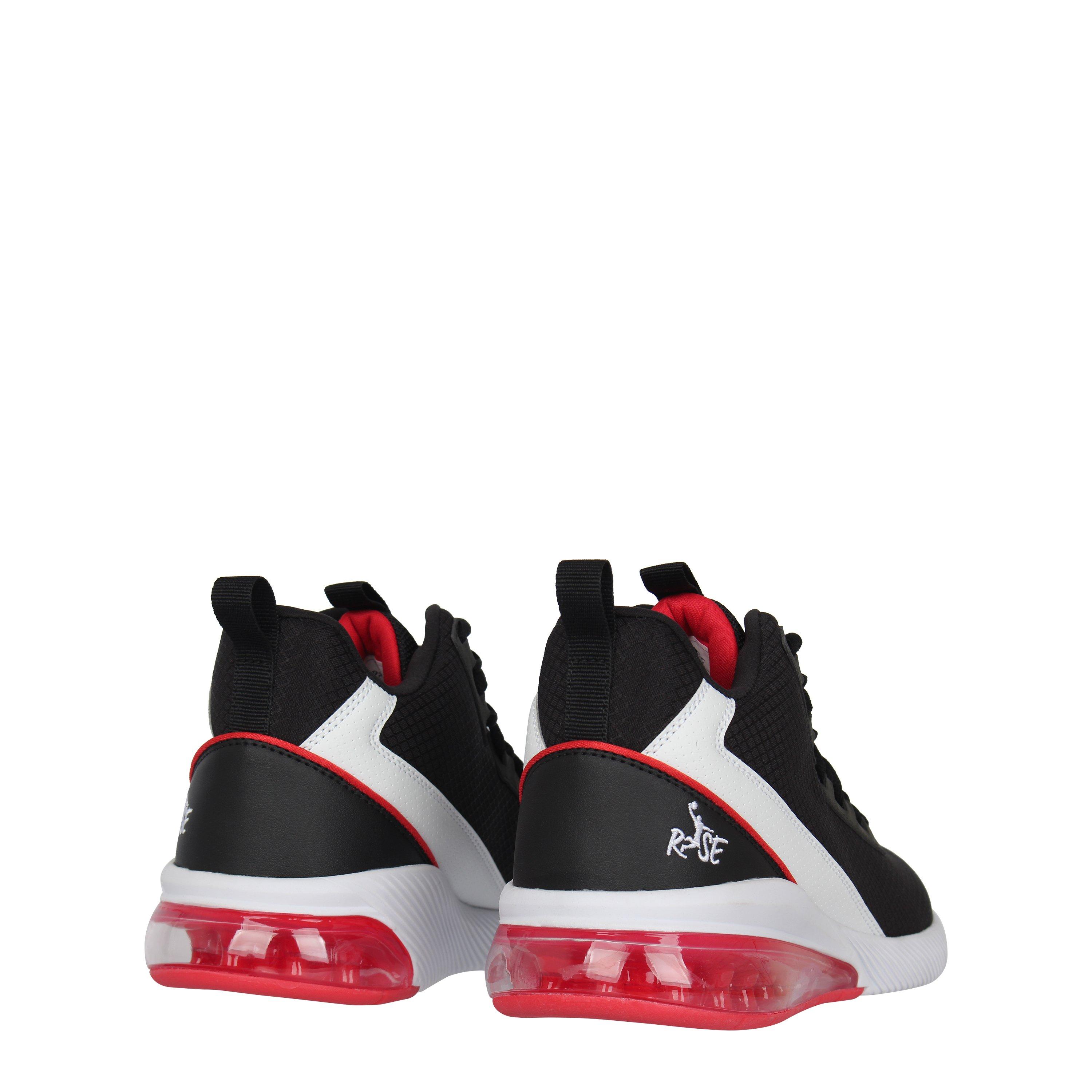 Black/White/Red - Rise - Digital Basketball Trainers Adults - 4