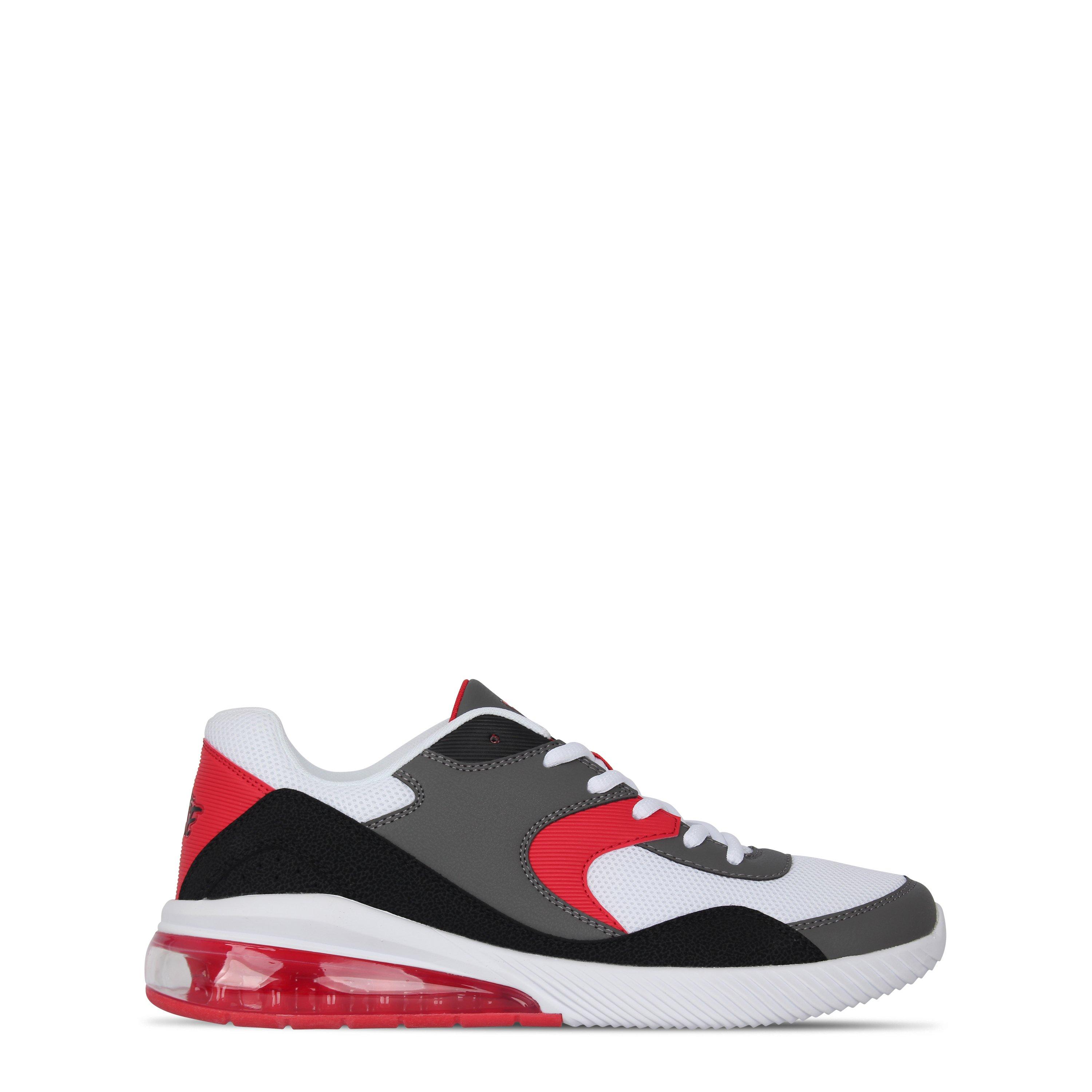 Rise Men's Dispatch Basketball Trainers - White/Red - 11 (46)