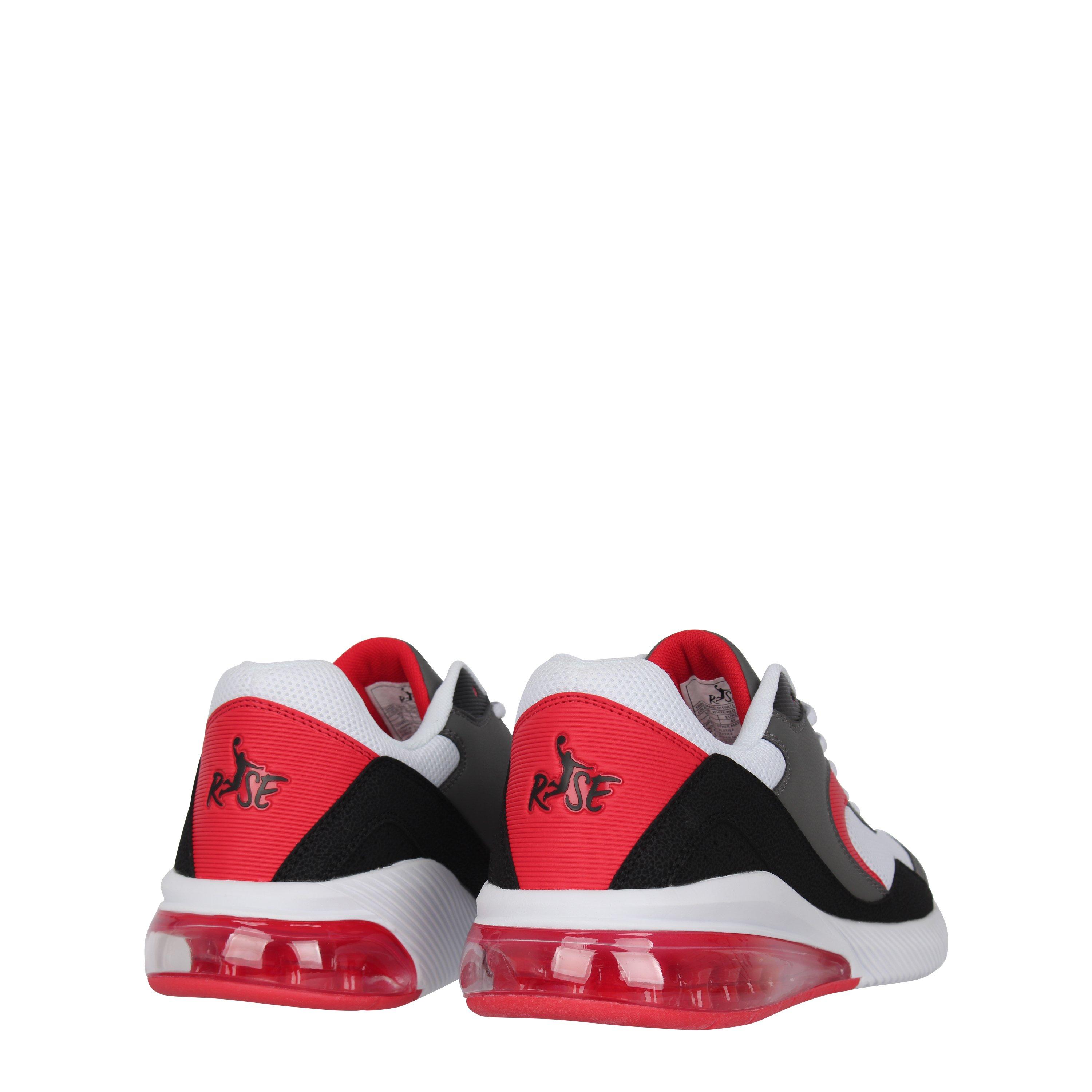 White/Red - Rise - Dispatch Basketball Trainers Mens - 4