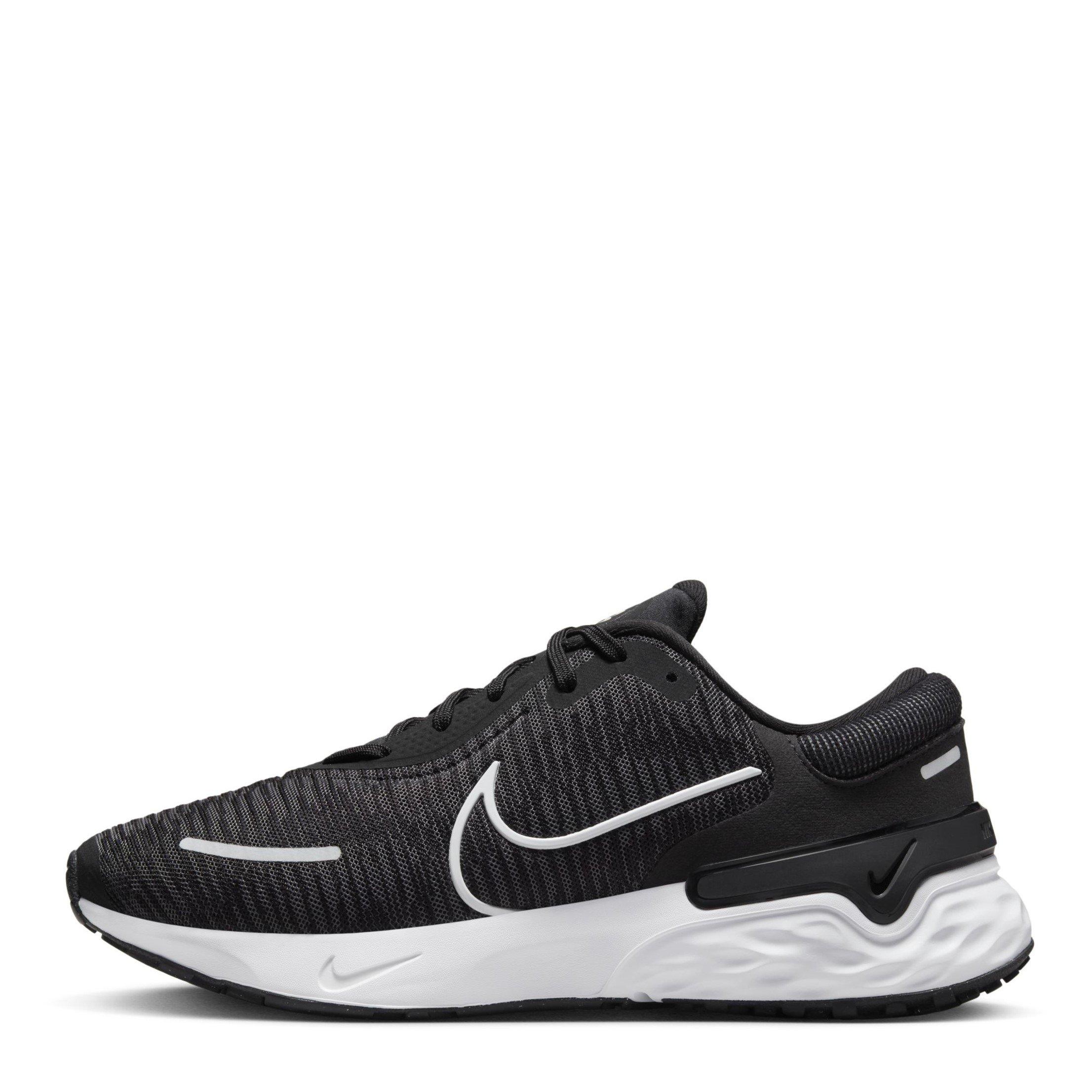 Zwart/Wit-mier - Nike - Renew Run 4 Women's Road Running Shoes - 2
