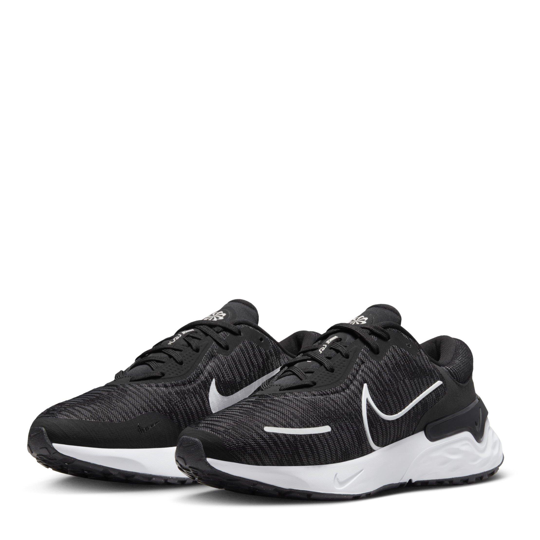 Zwart/Wit-mier - Nike - Renew Run 4 Women's Road Running Shoes - 4