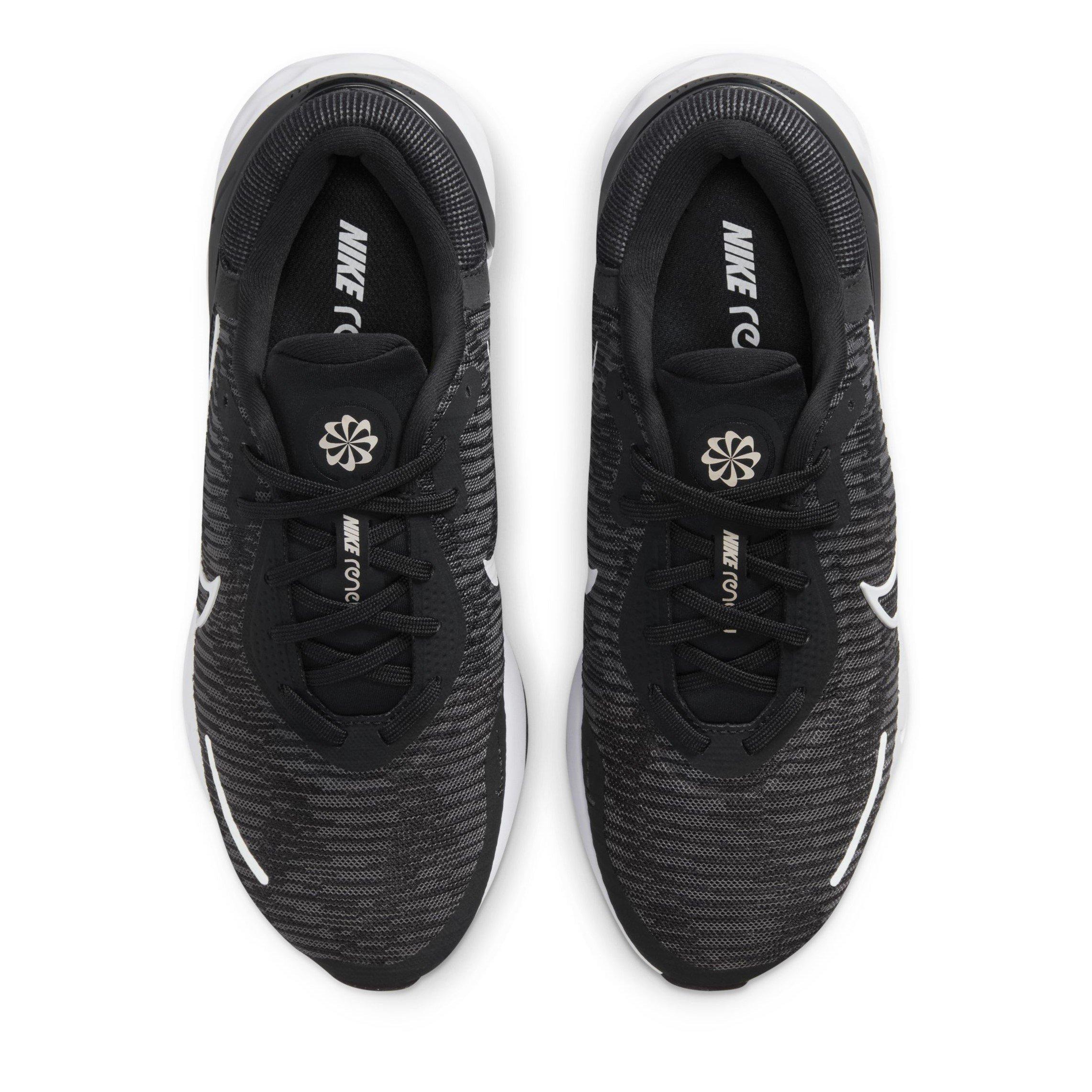 Zwart/Wit-mier - Nike - Renew Run 4 Women's Road Running Shoes - 5