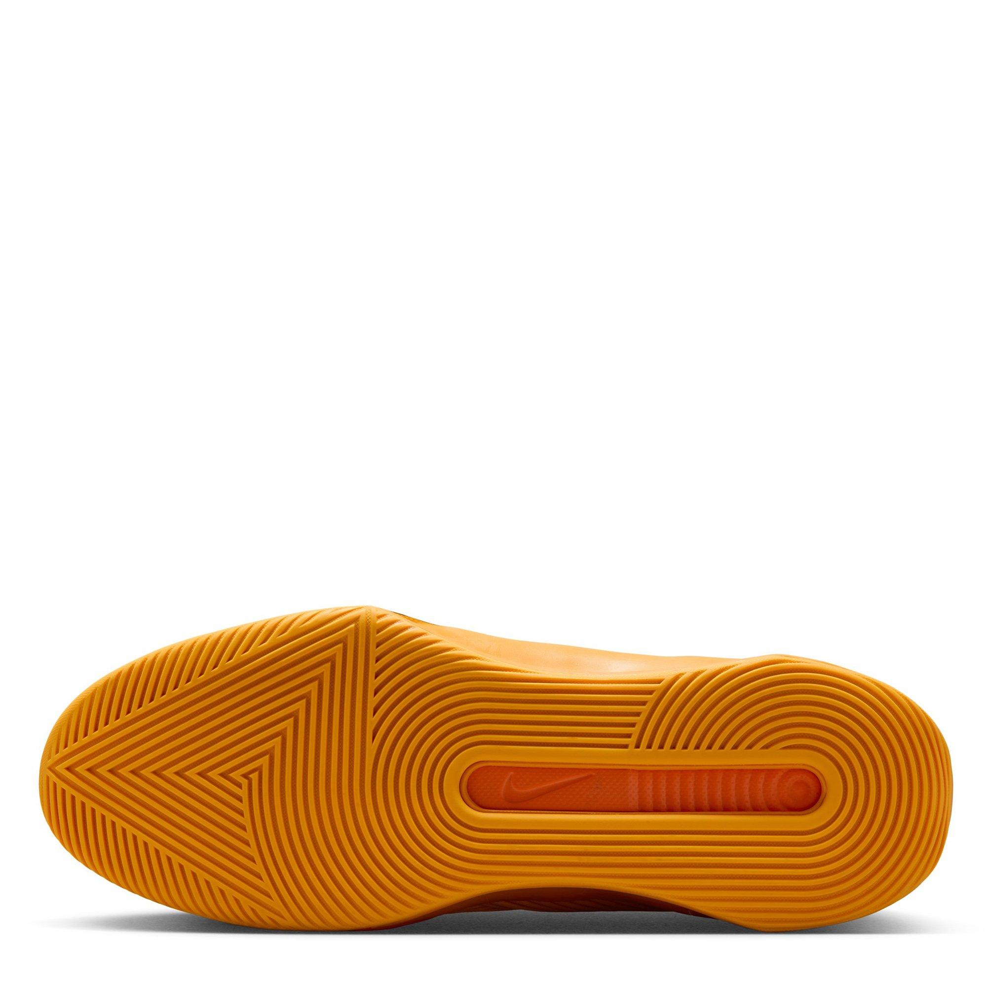 Orange/Pink-Blk - Nike - G.T. Jump Academy EP  Basketball Shoes - 3