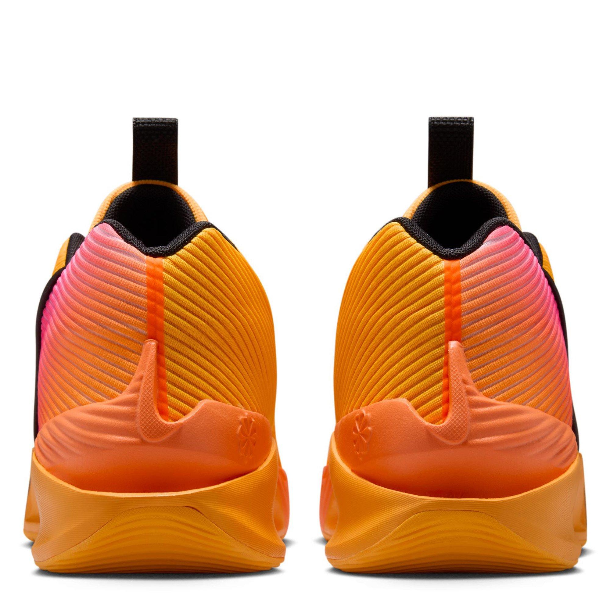 Orange/Pink-Blk - Nike - G.T. Jump Academy EP  Basketball Shoes - 6